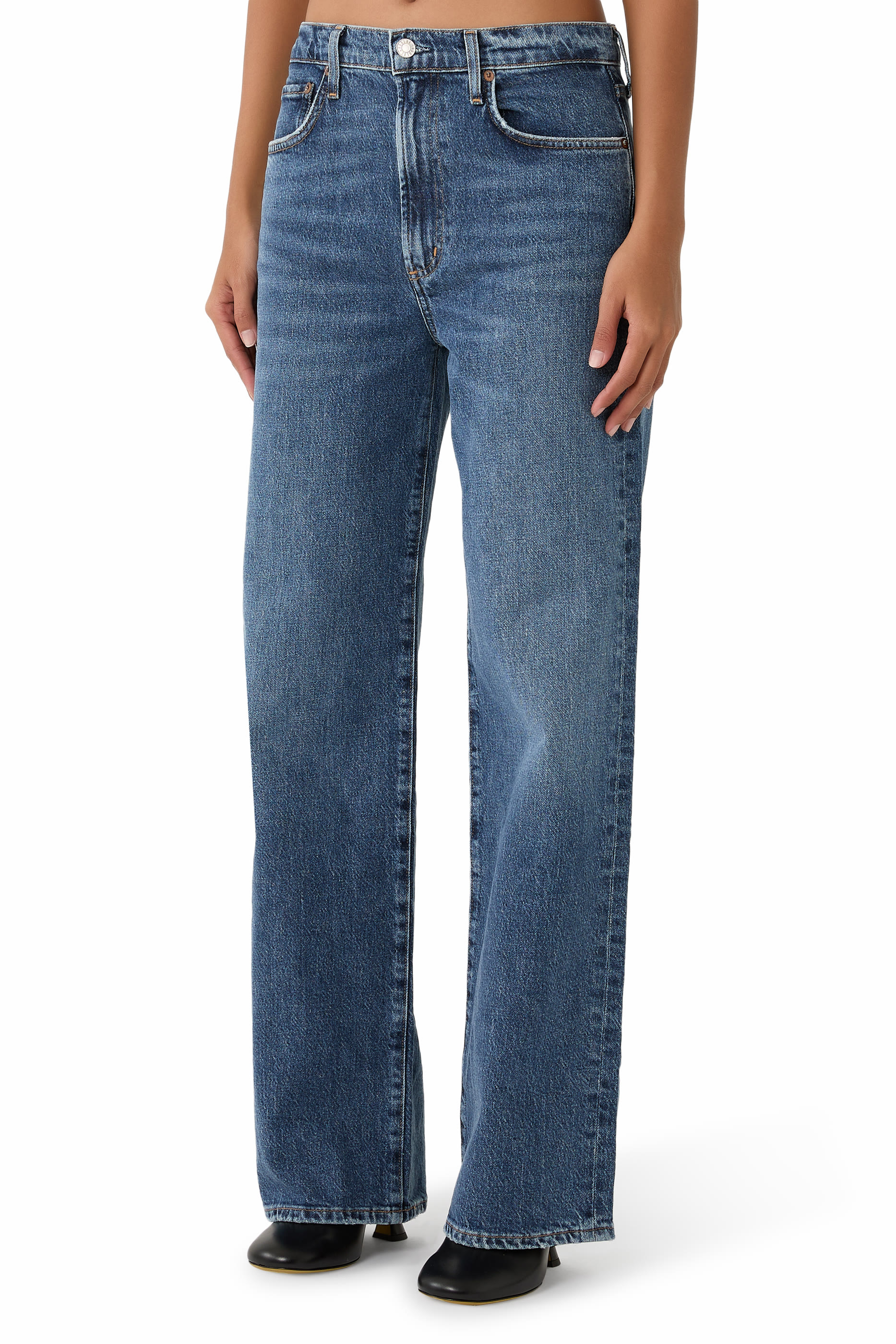 Harper Relaxed Straight Jeans