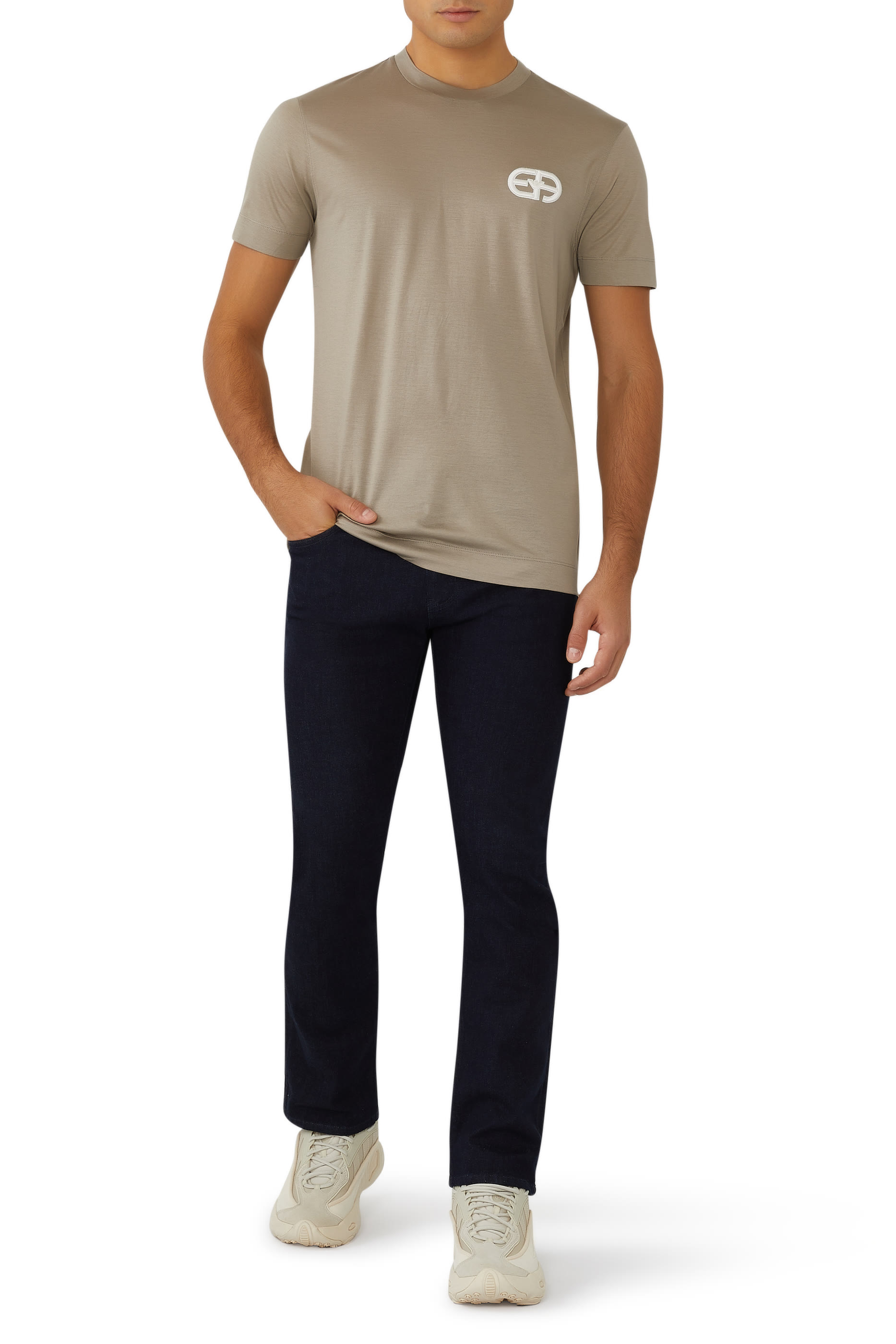 Logo Cotton Jersey T-Shirt