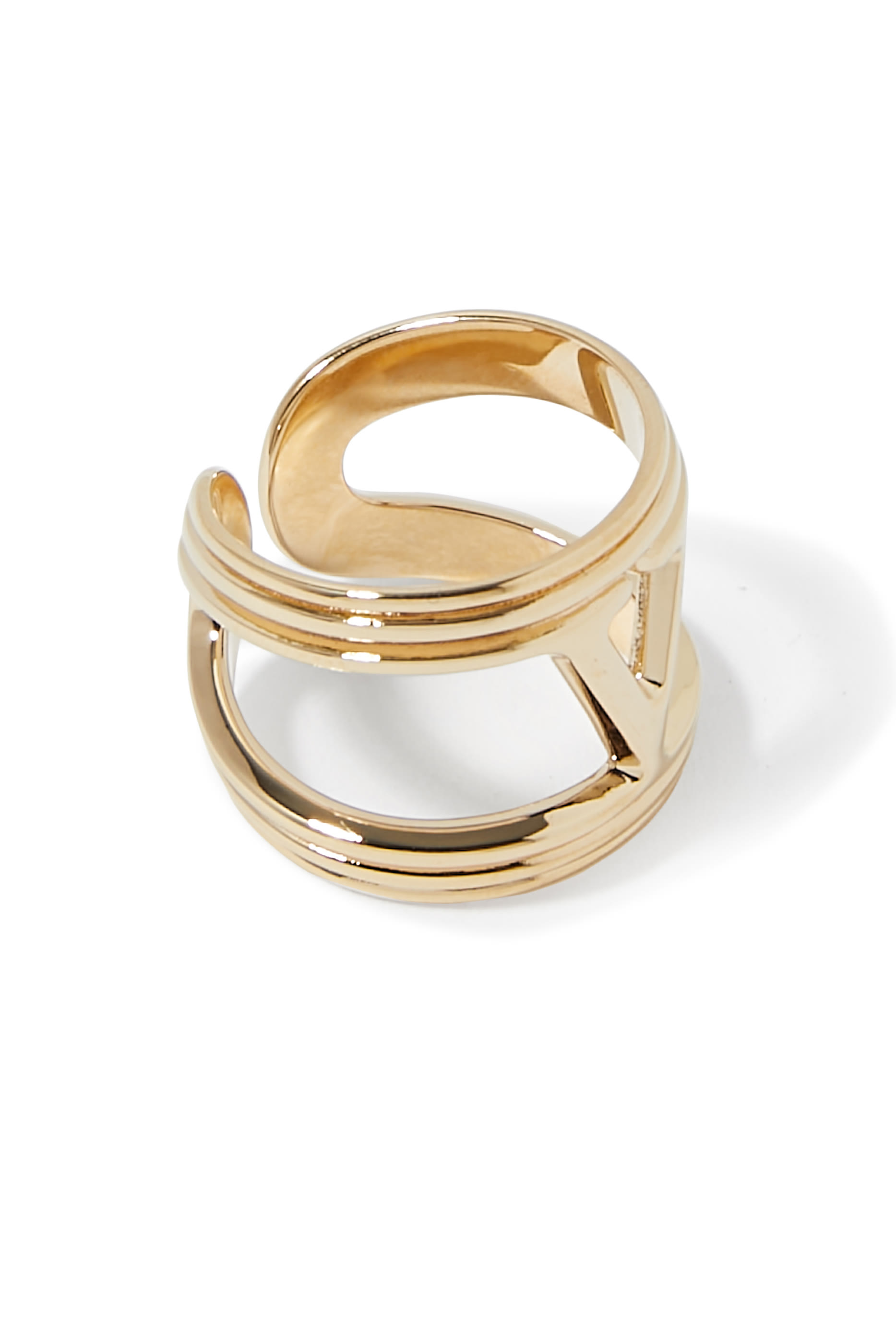  VLogo Signature Metal Ring