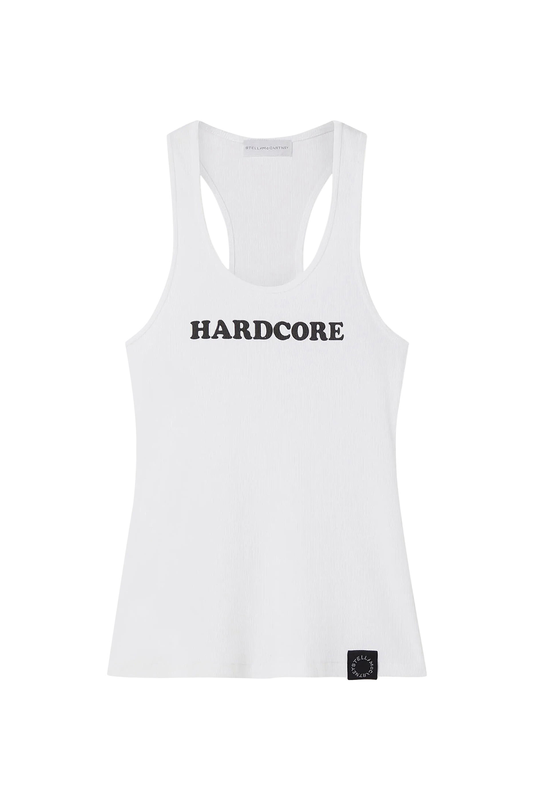 Hardcore Slogan Tank Top