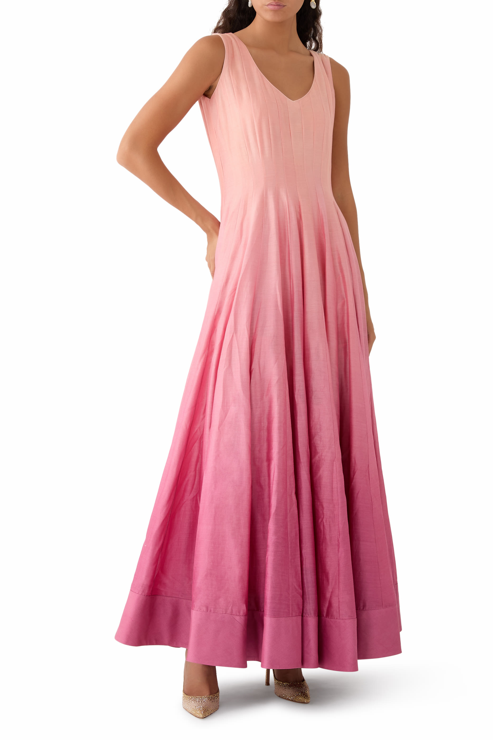 Dress with Crystals Embellished Jacket