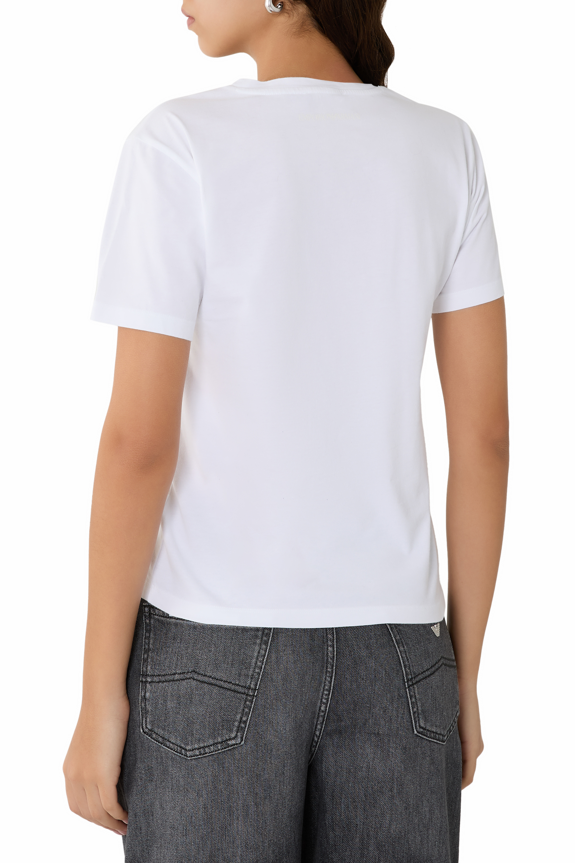 Logo Embroidery ASV Organic Jersey T-Shirt