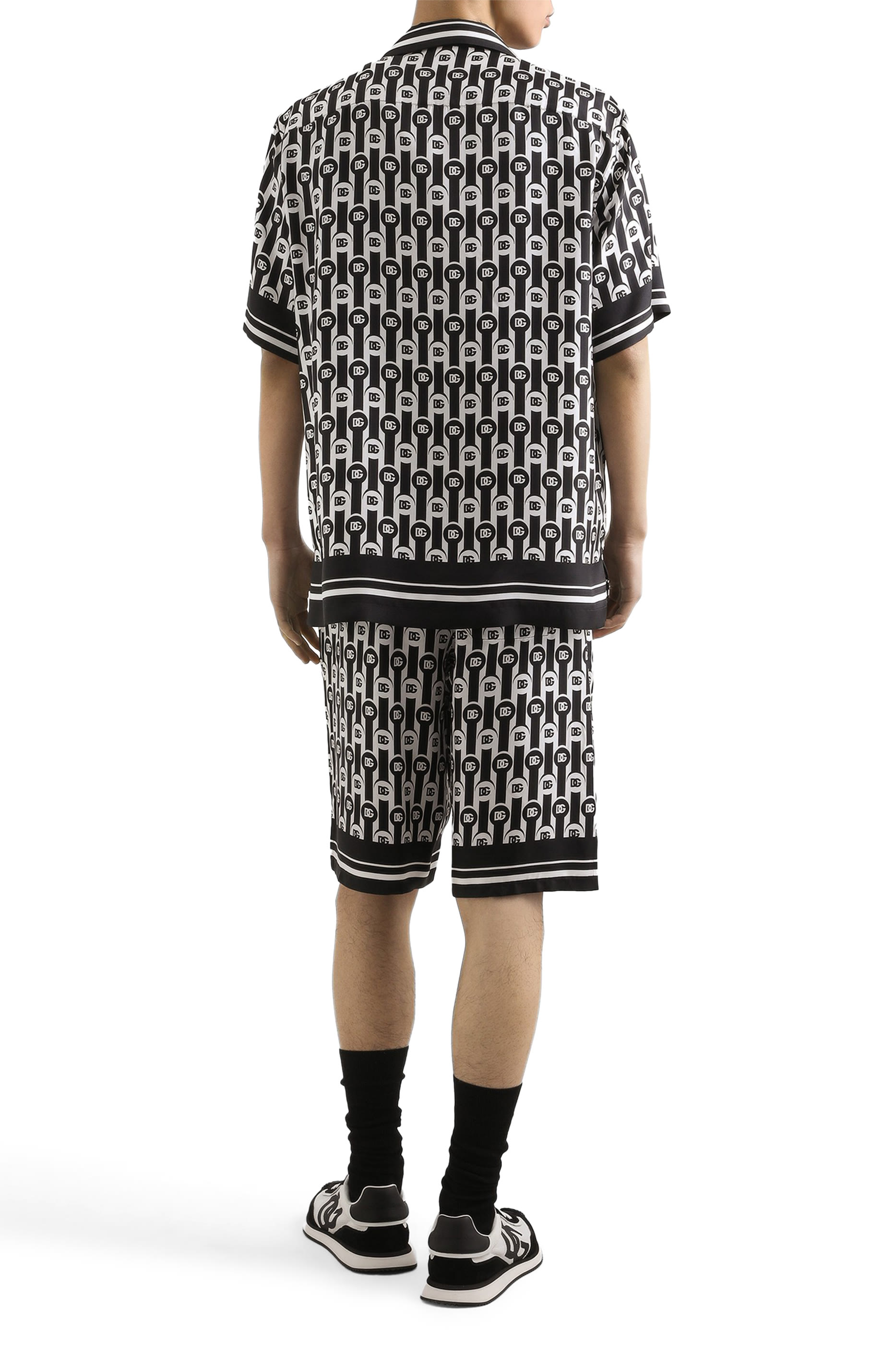 Silk Twill Bermuda Shorts