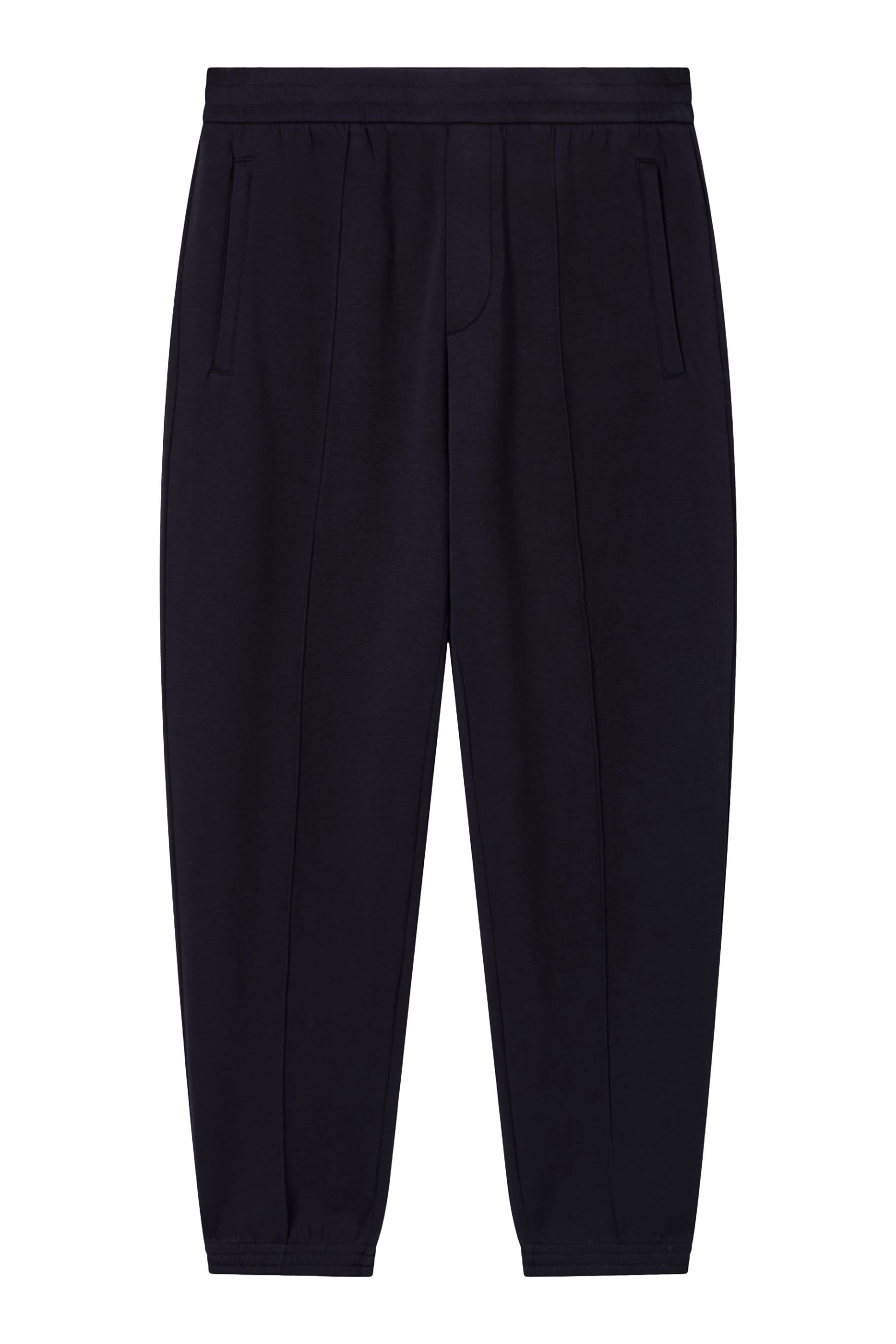 Travel Essentials Virgin-Wool Flannel Joggers