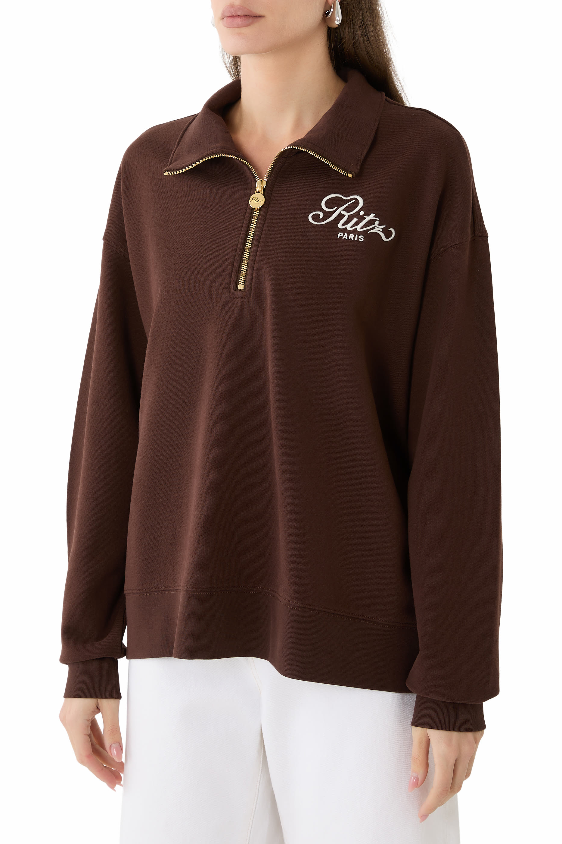  Ritz Half Zip Polo
