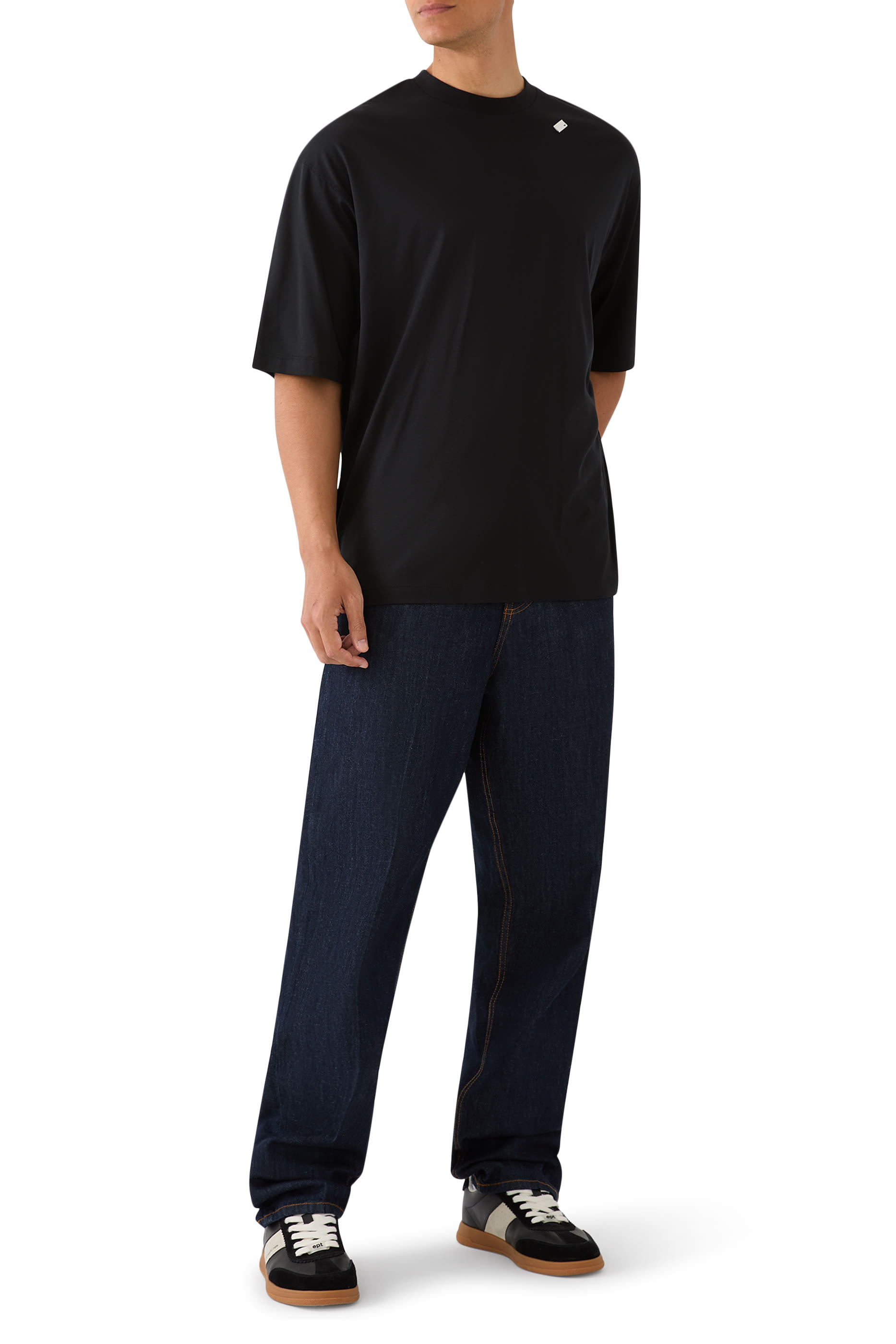 Oversized Micro Patch T-Shirt