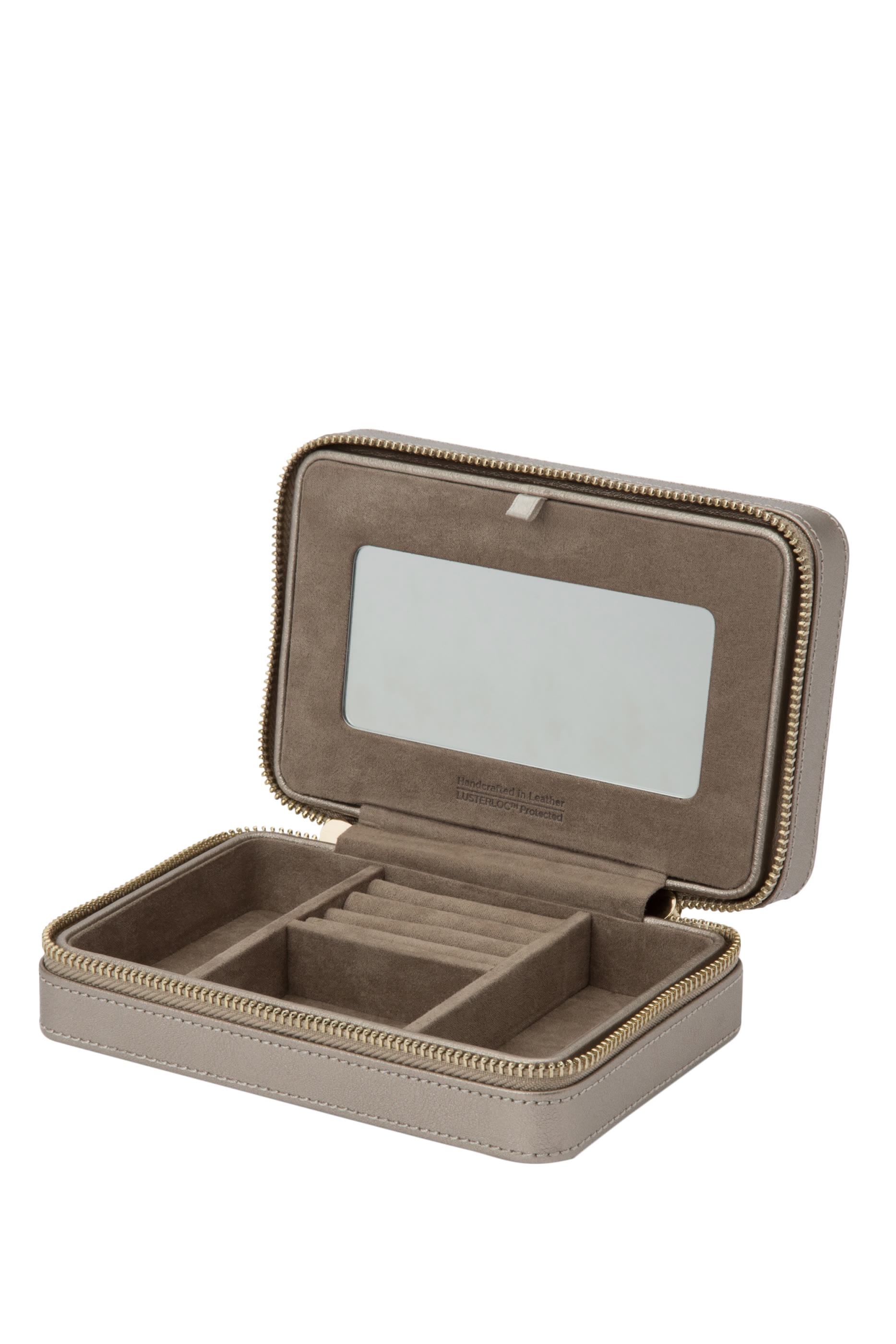 Palermo Pewter Zip Jewelry Case