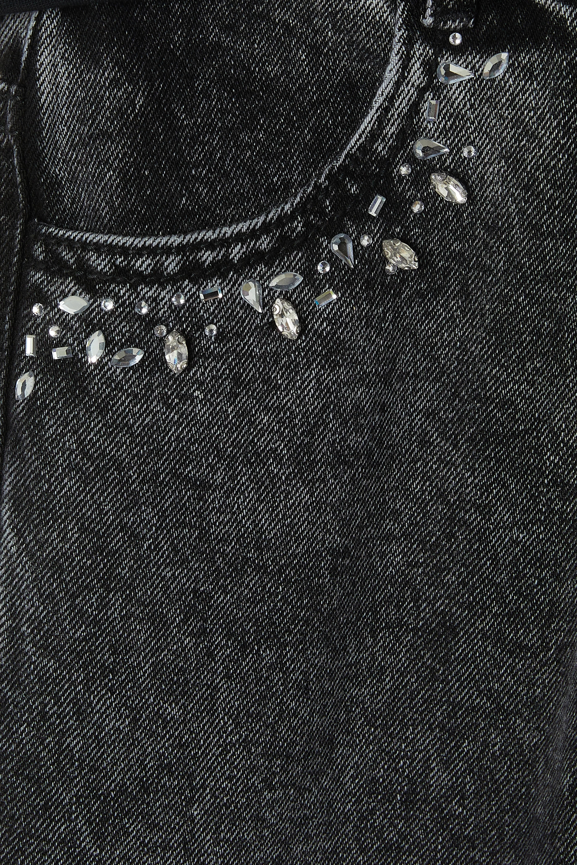 Kids Cotton Denim Trousers