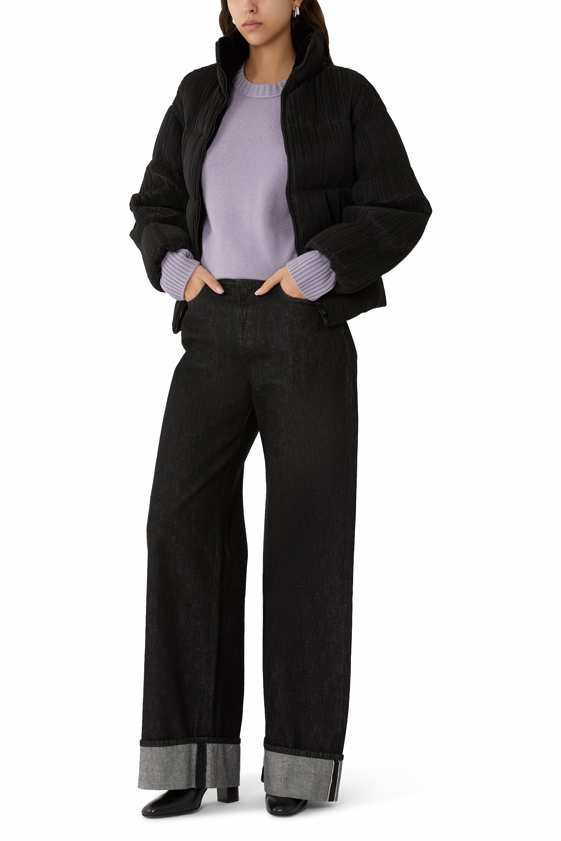 J8G Relaxed-Fit Denim Jeans