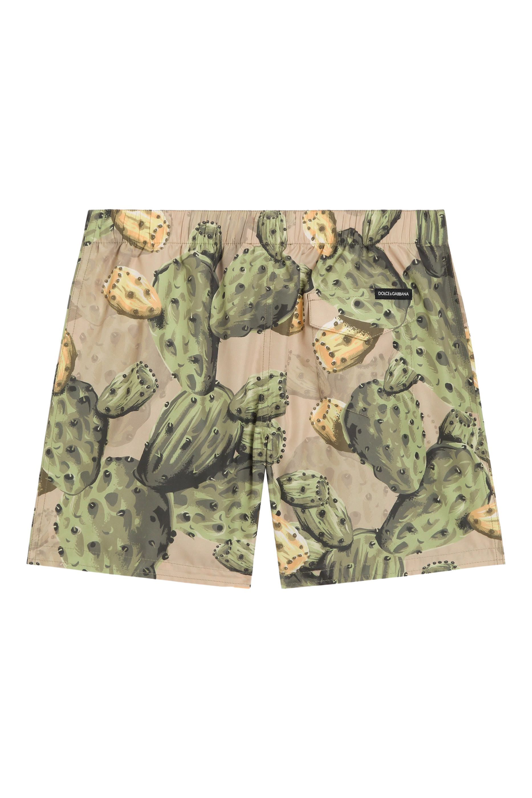 Kids Cactus-Print Swim Shorts