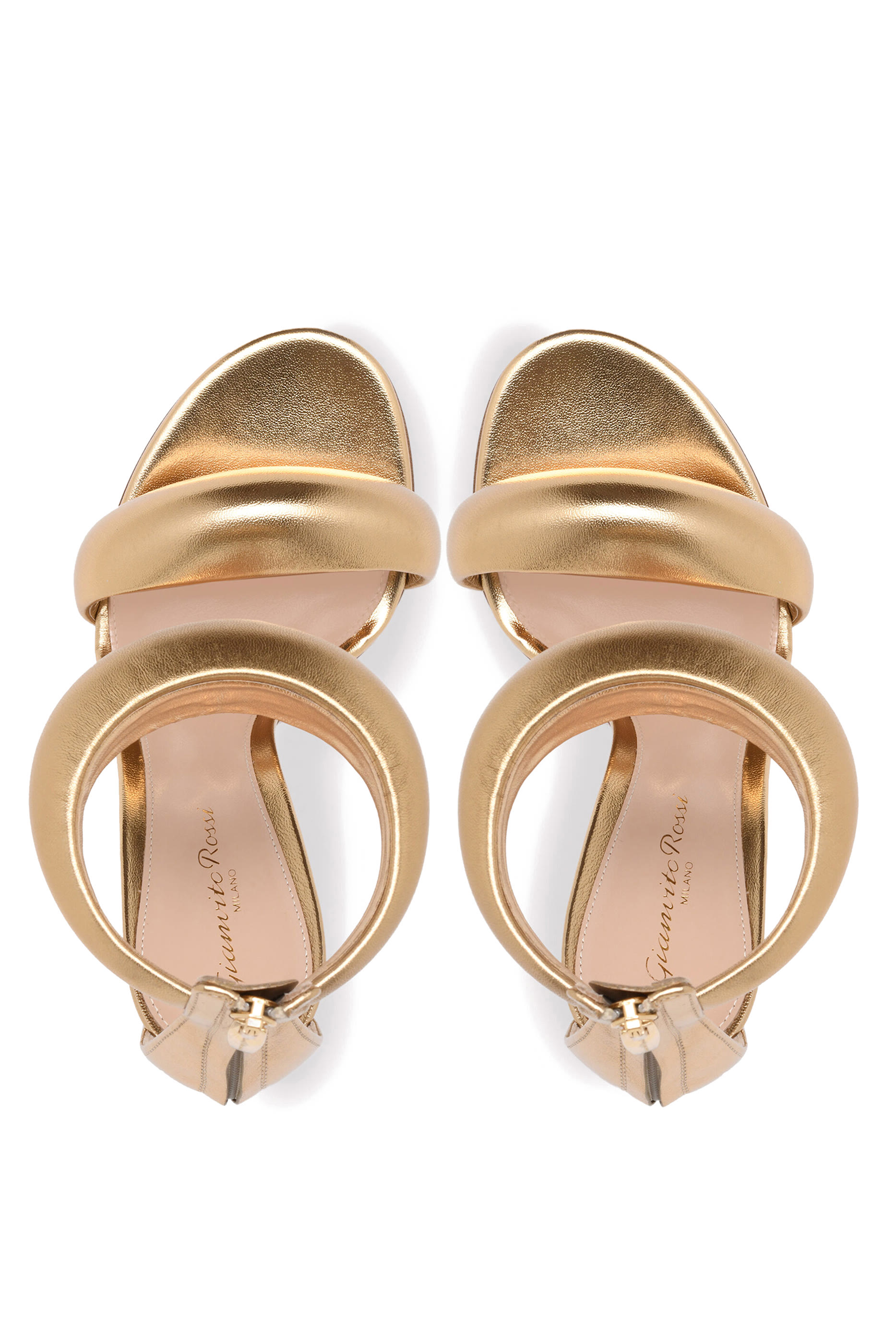 Bijoux 105 Metallic Leather Sandals