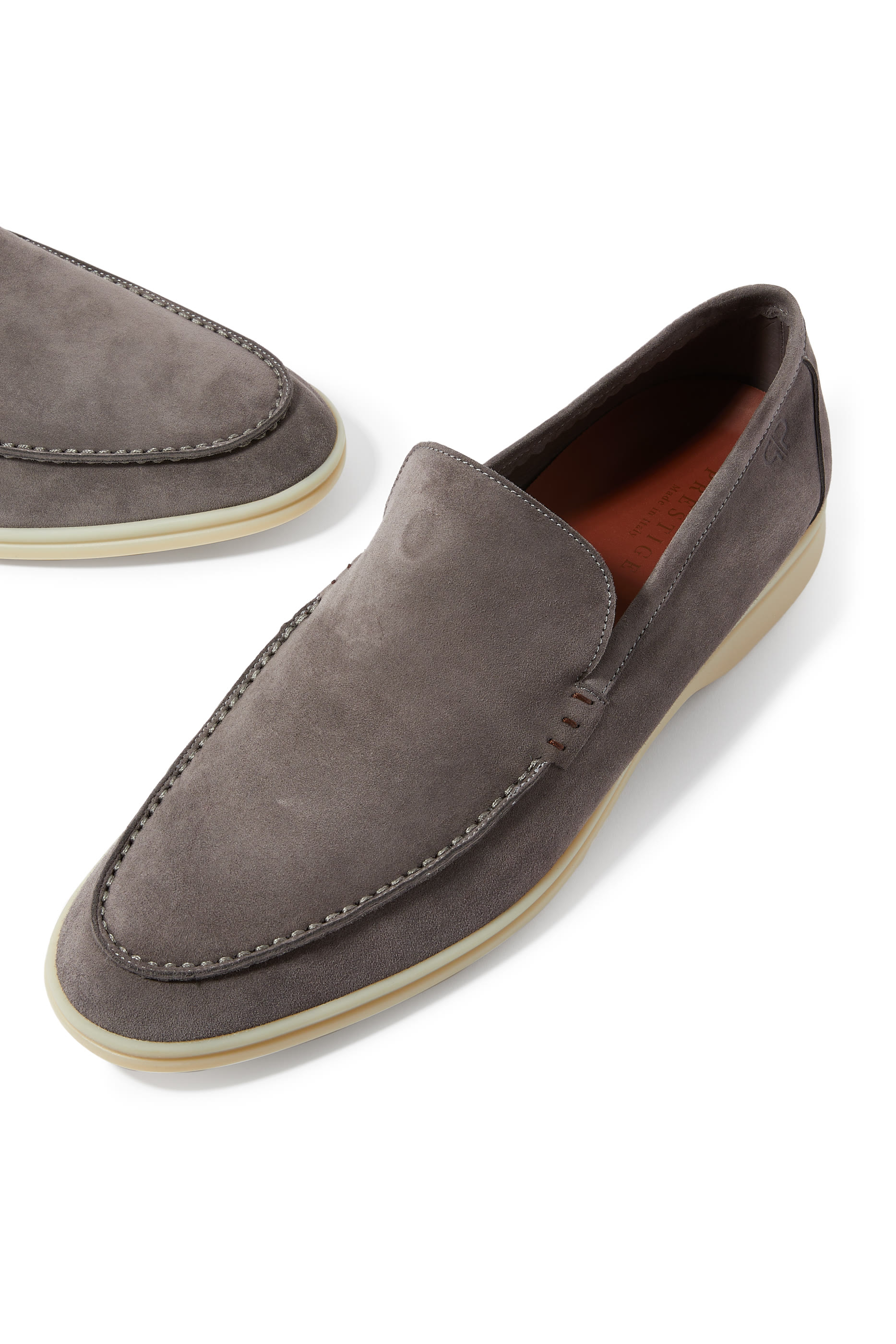 Suede Loafers