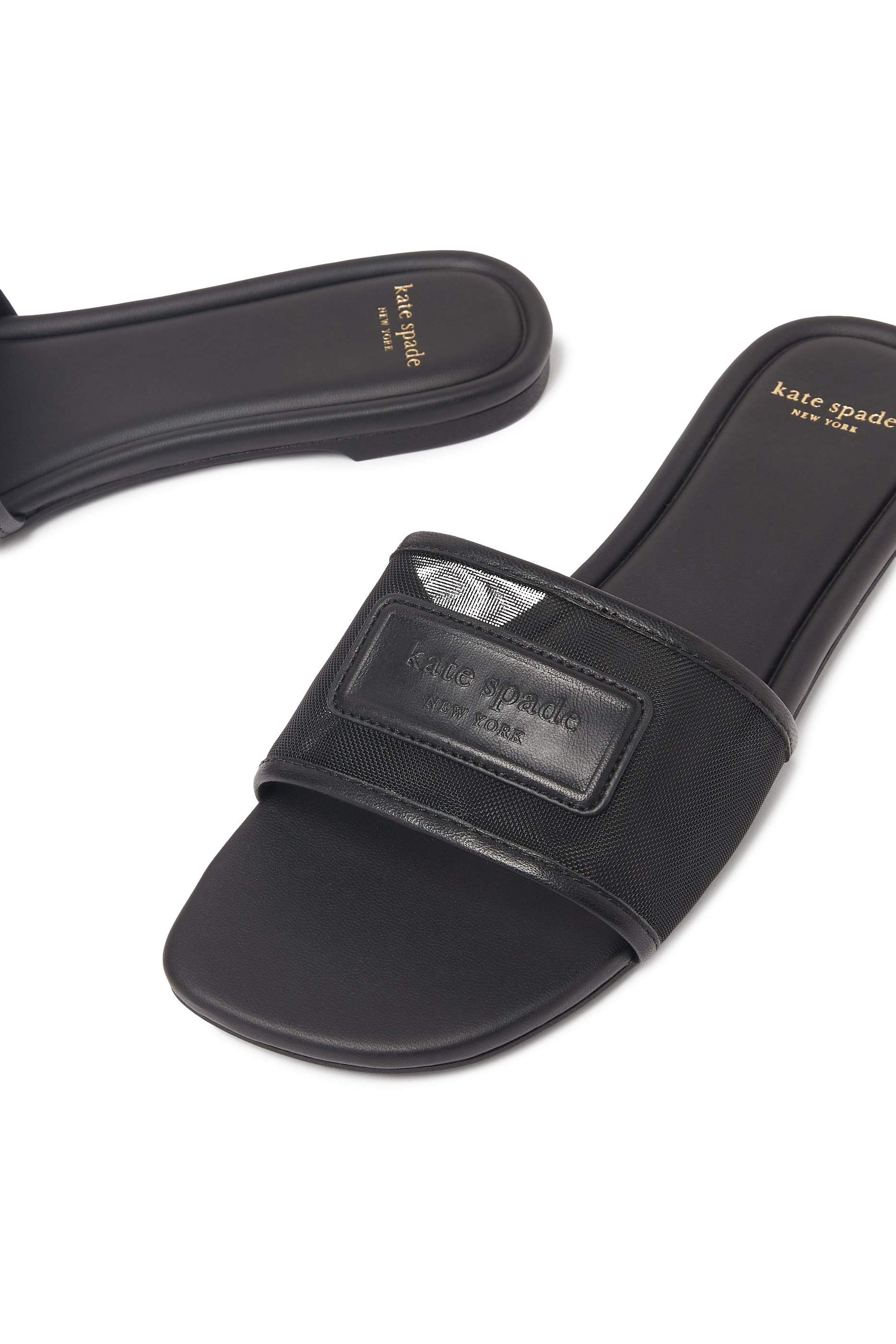 Mesh Slide Sandals