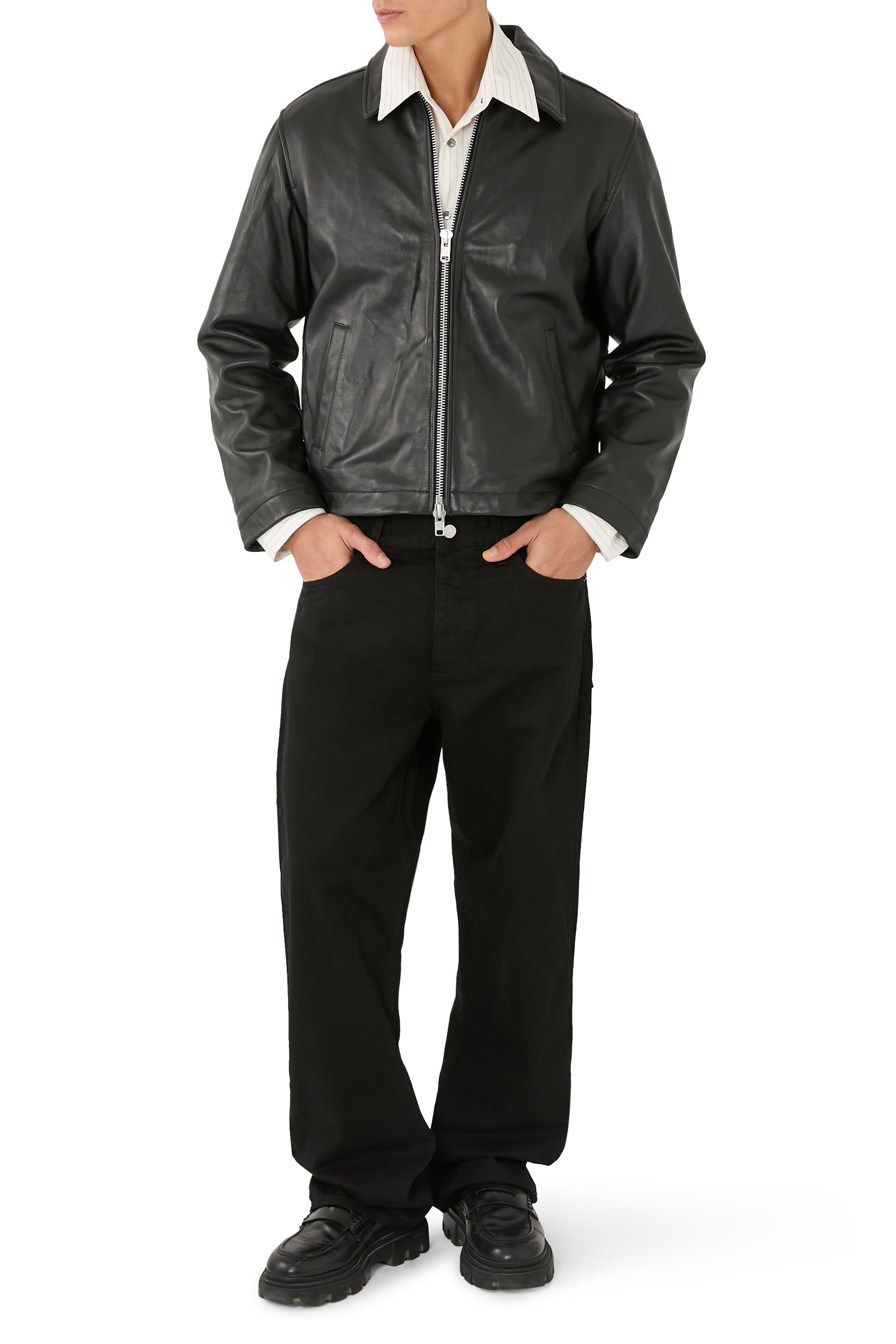 Short Leather Jacket