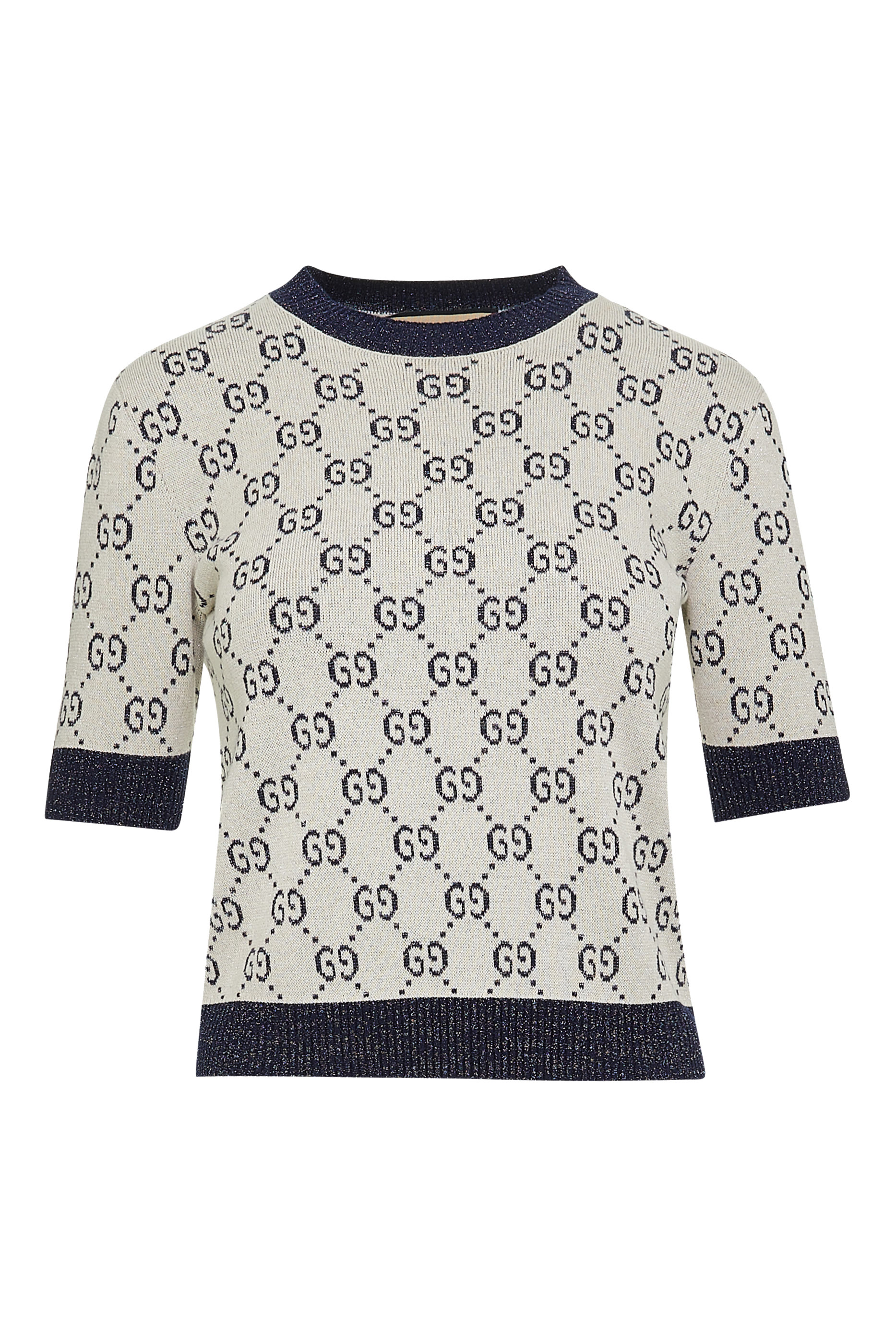 GG Lam&eacute; Jacquard Top
