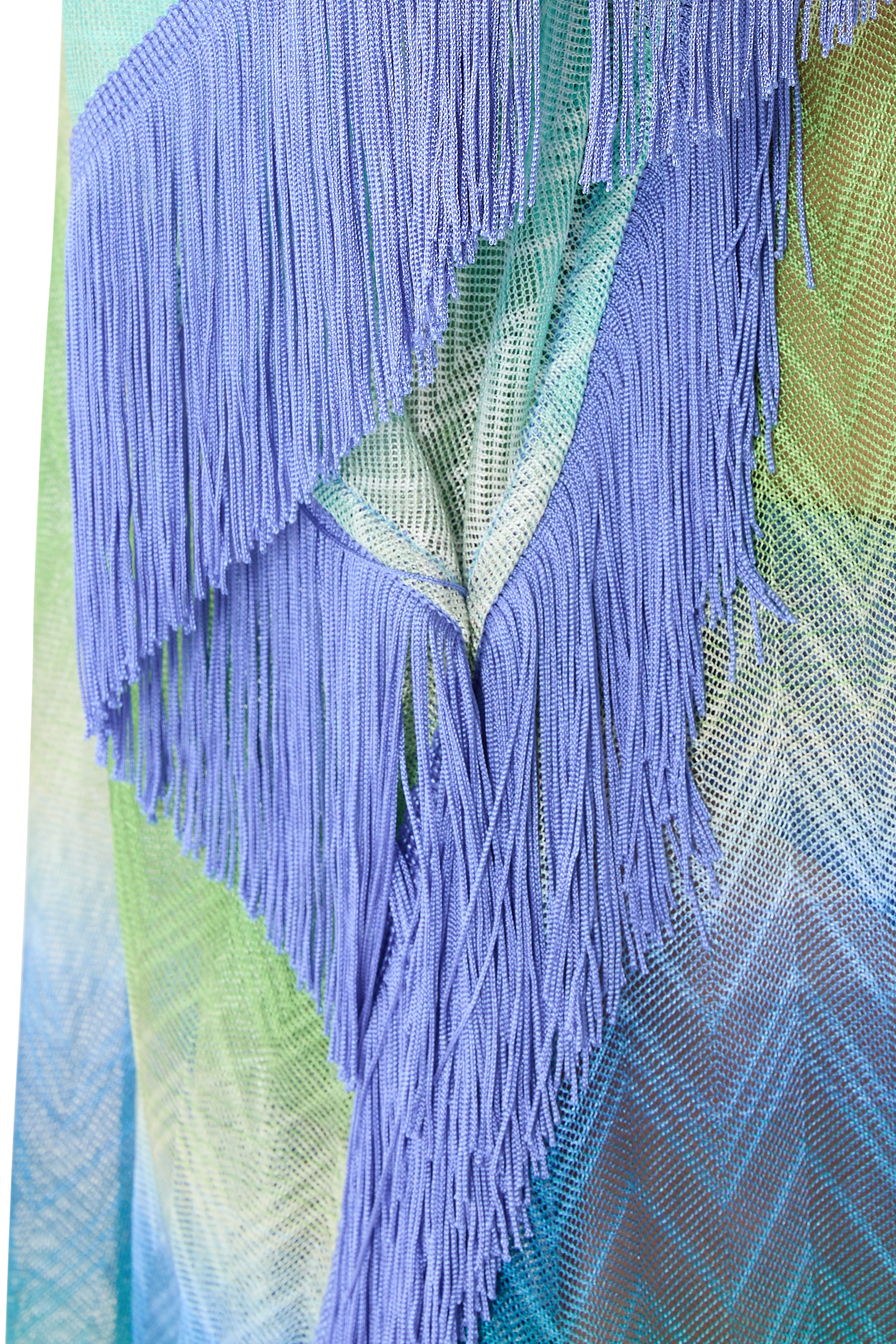 Long Cover-Up with Fringes  