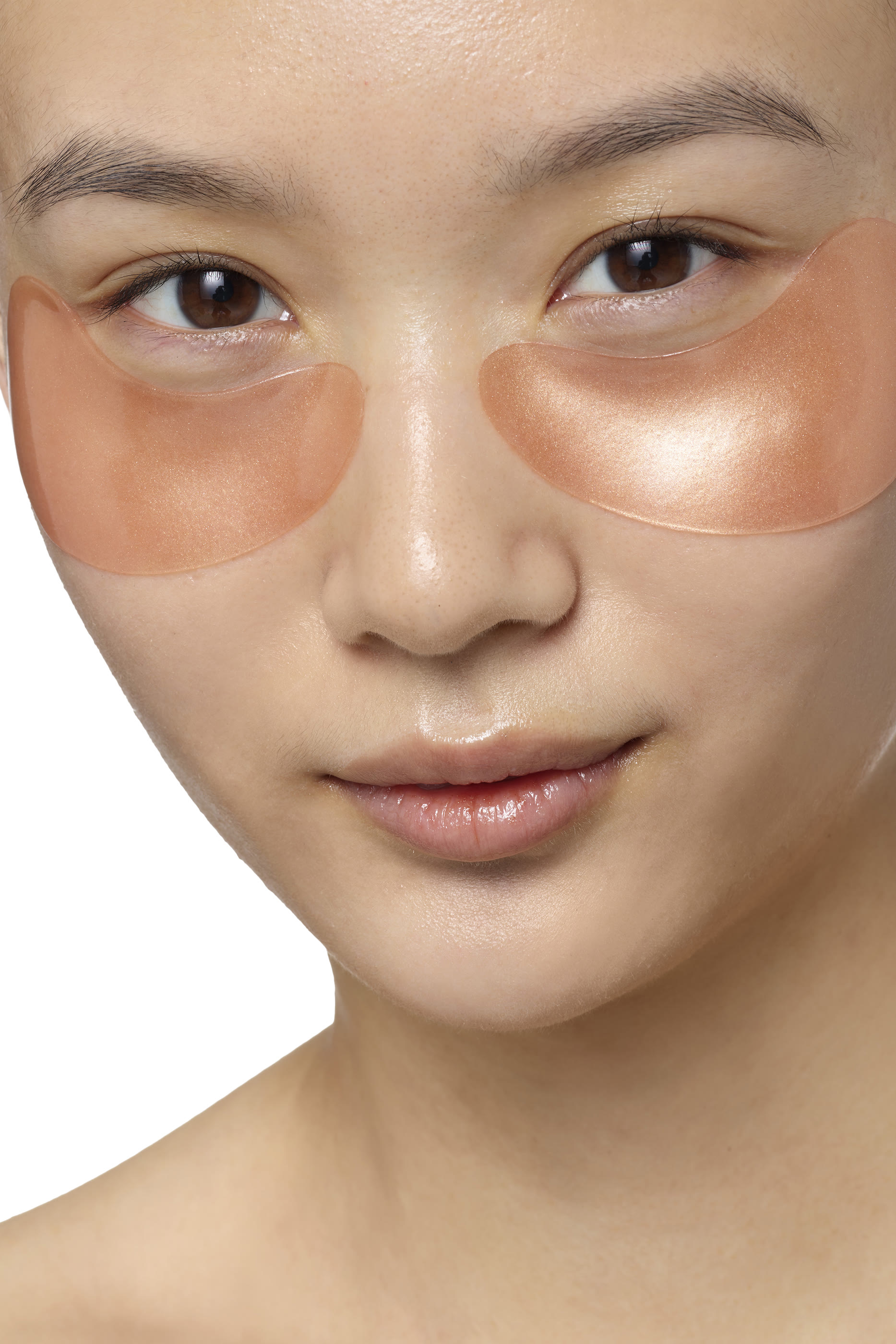 Rose Gold Illuminating Eye Mask, Pack of 8