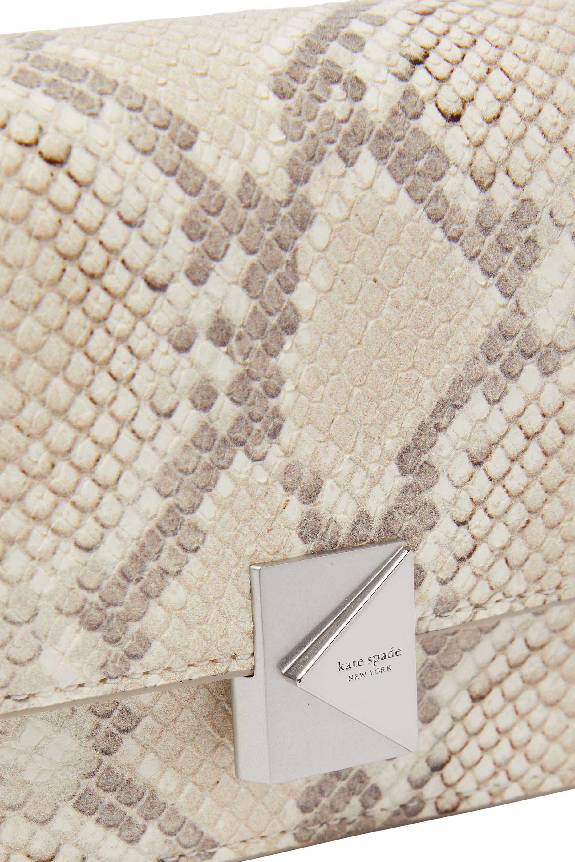 Deco Snake Embossed Mini Crossbody Bag