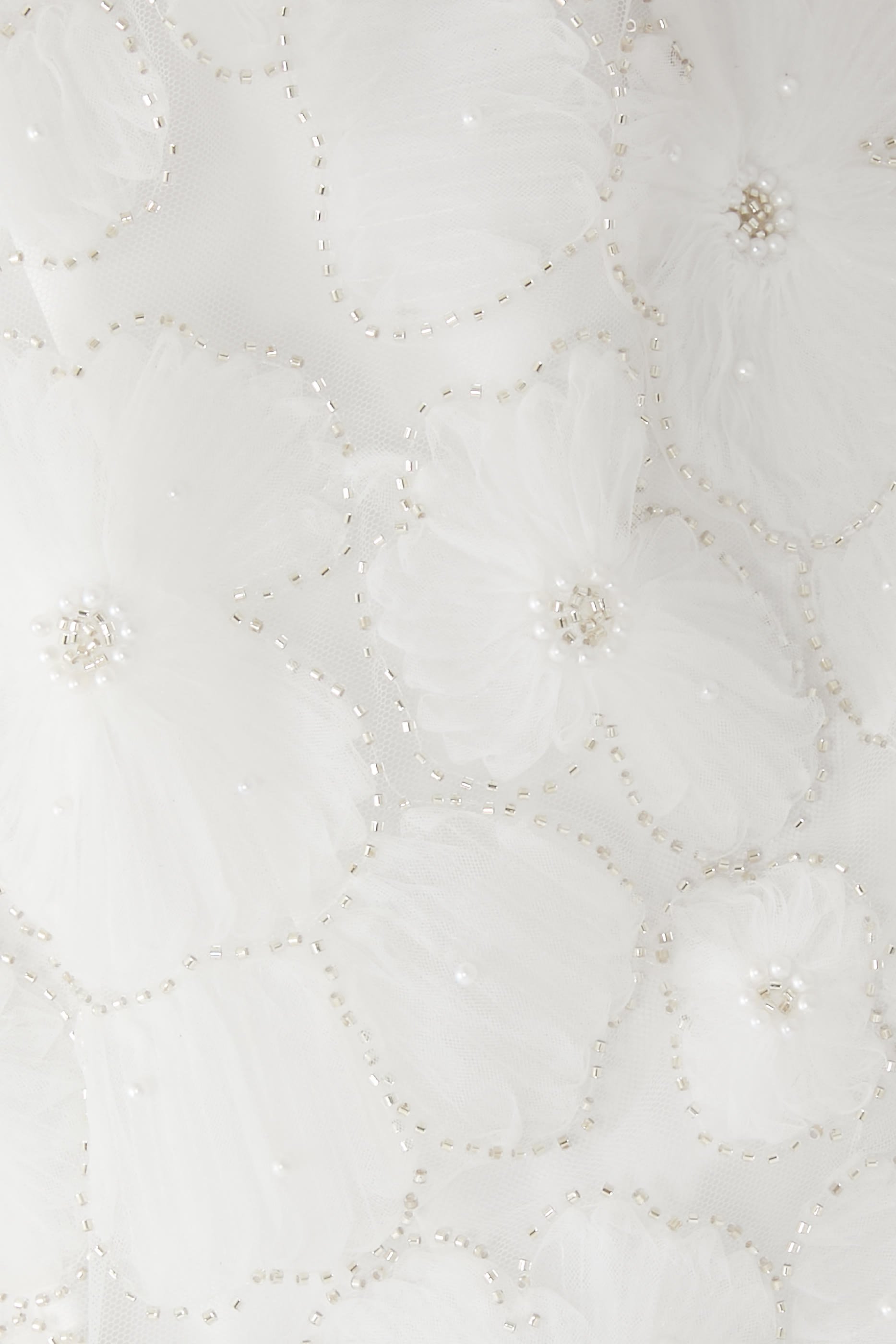 Tulle Satin Bow Mini Dress