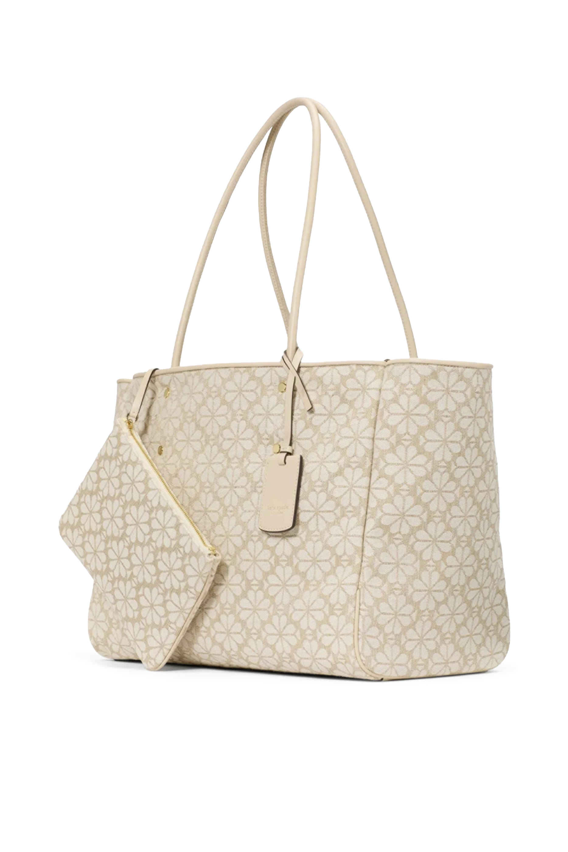 Spade Flower Jacquard Large Everything Tote Bag