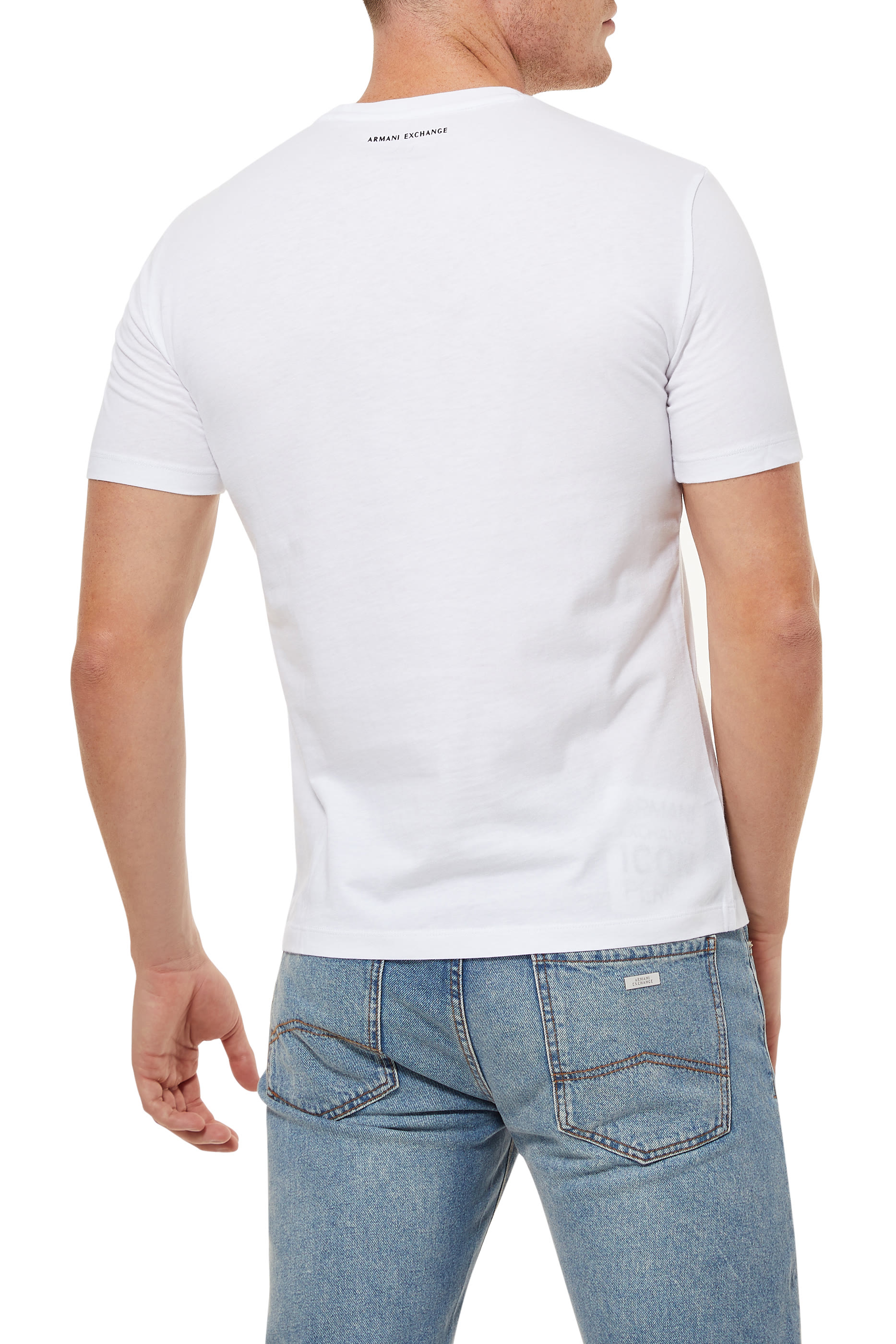 Triangulation Logo Print T-Shirt