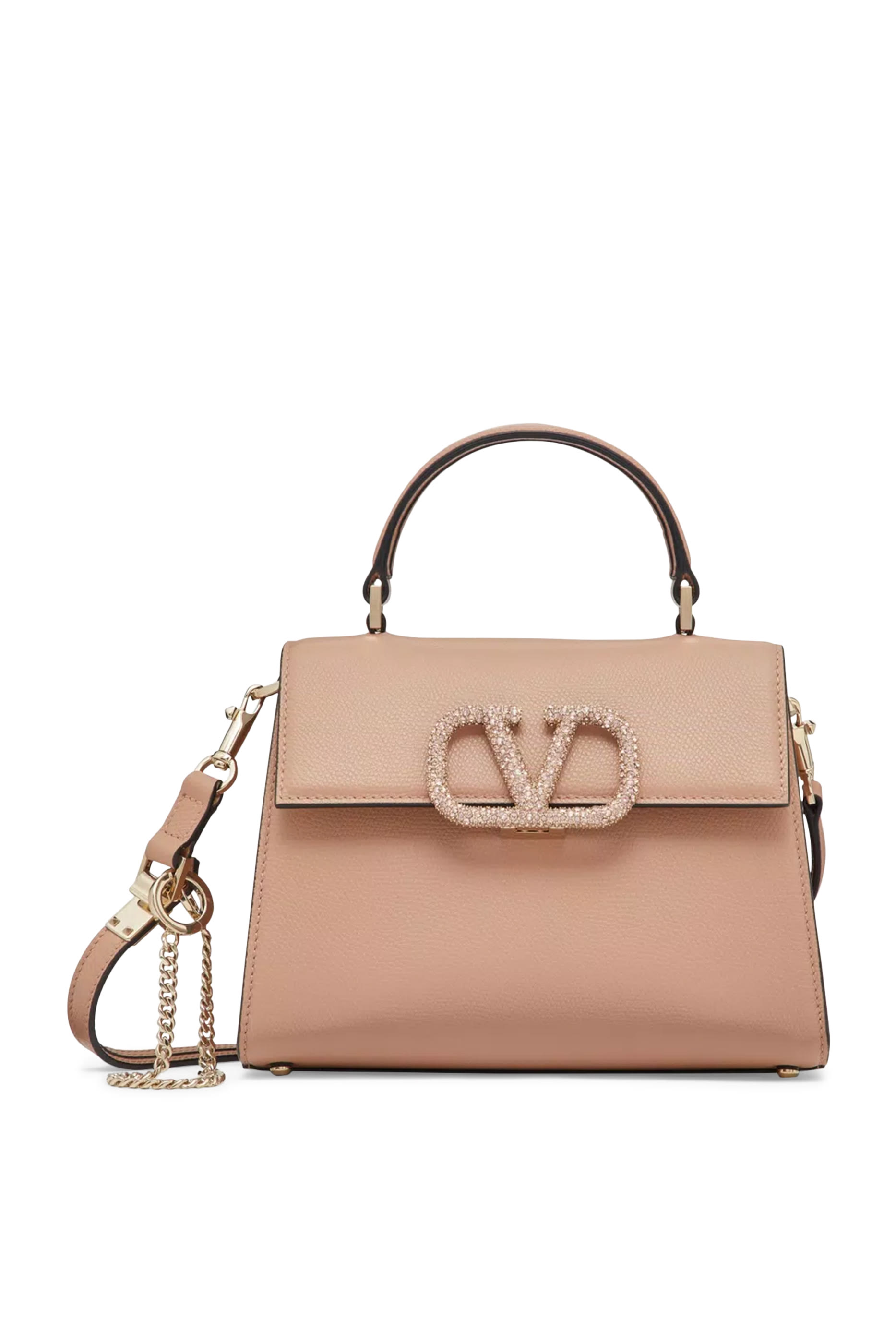 Small VSling Handbag with Jewel Logo 