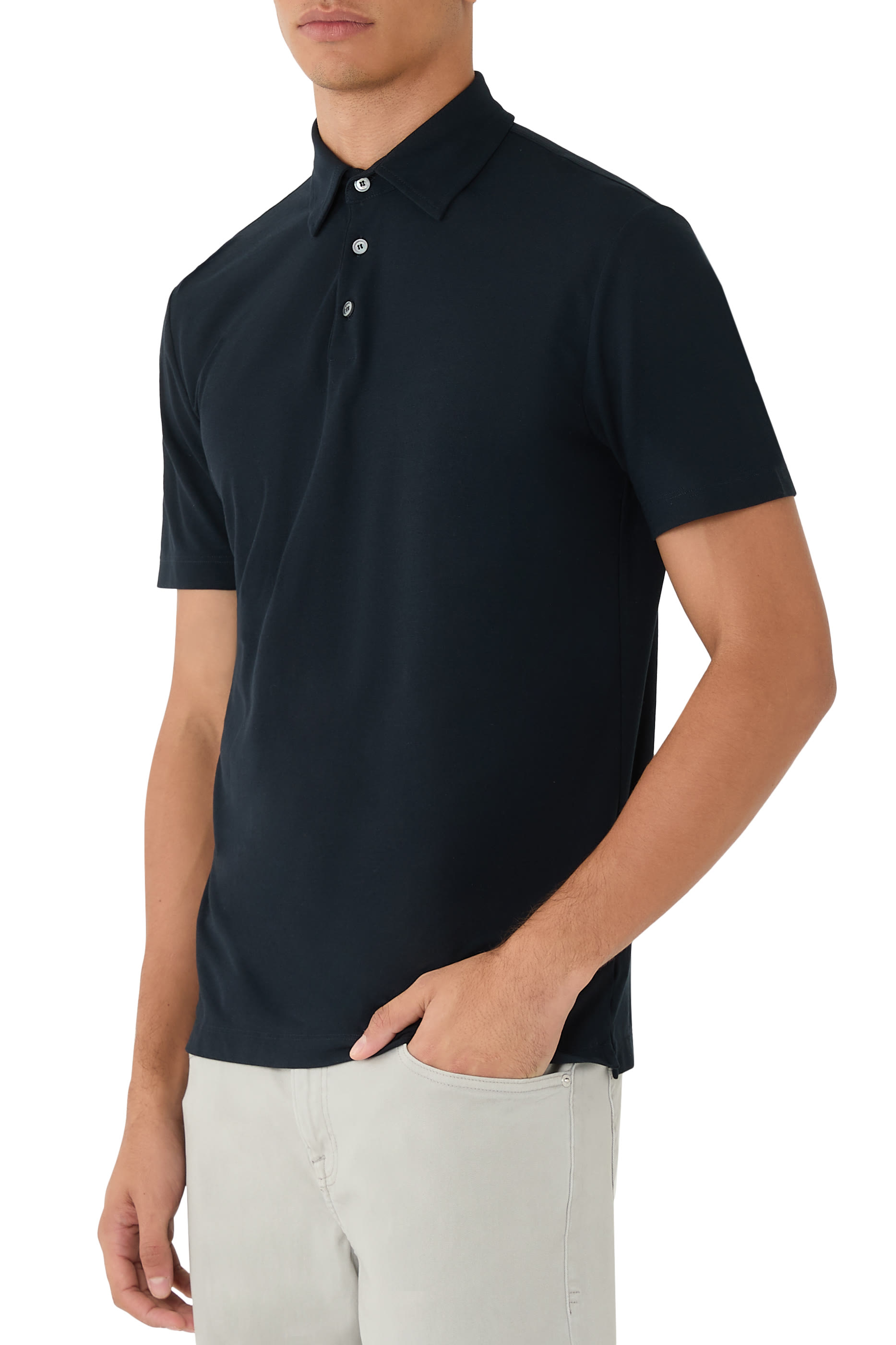 Ice Cotton Polo Shirt
