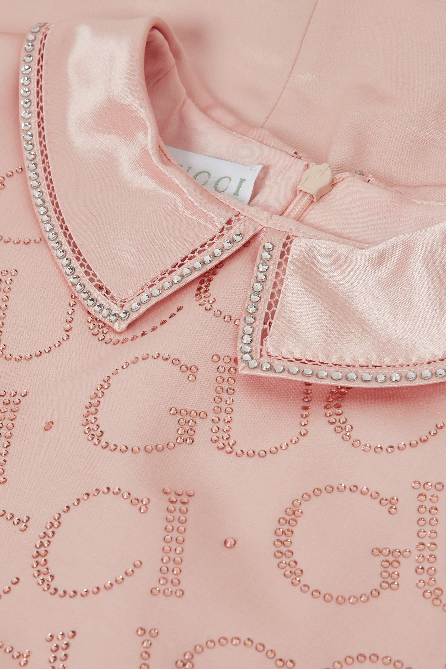 Kids Silk Cotton Duchesse Dress 