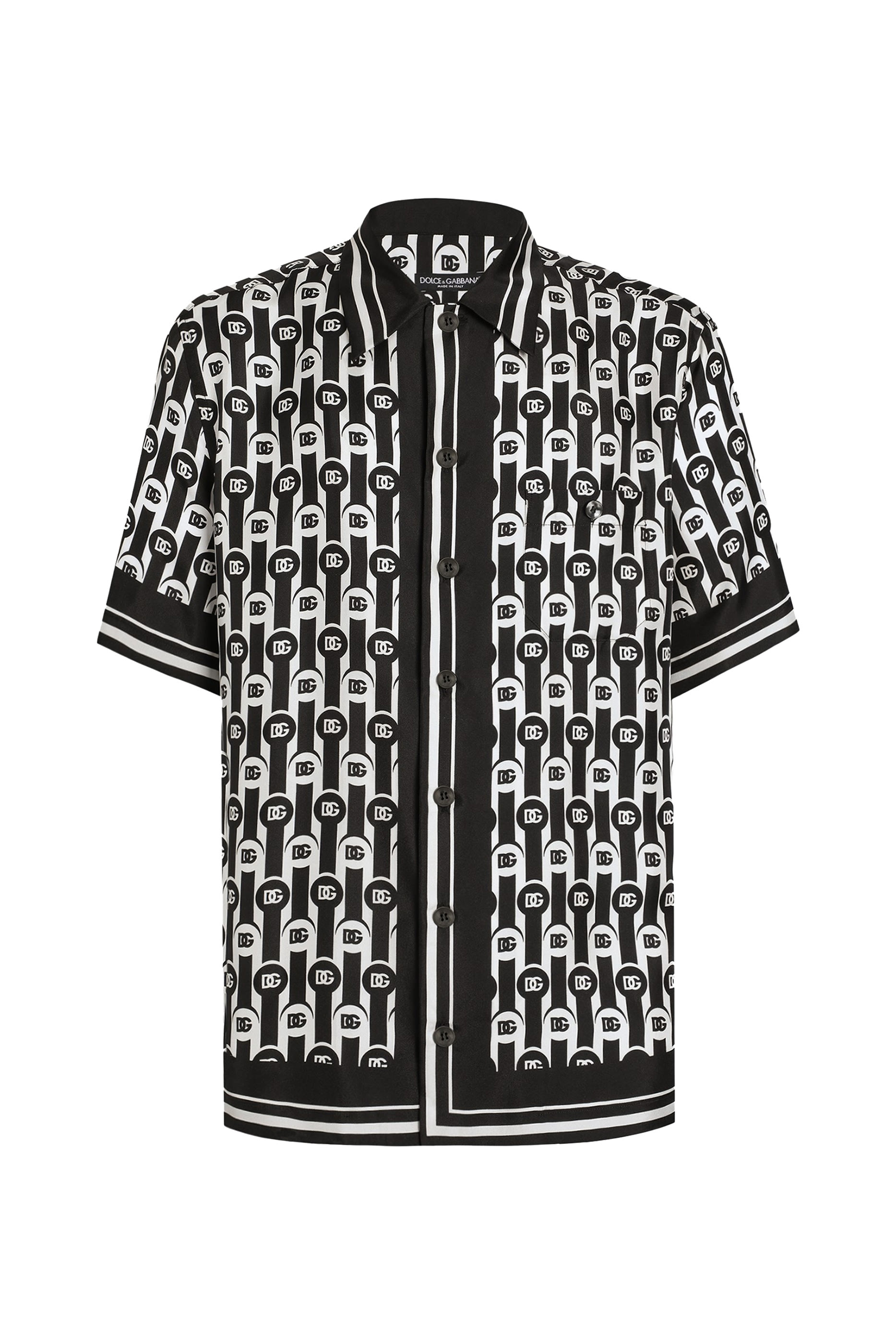 Logo-Print Patterned Shorts