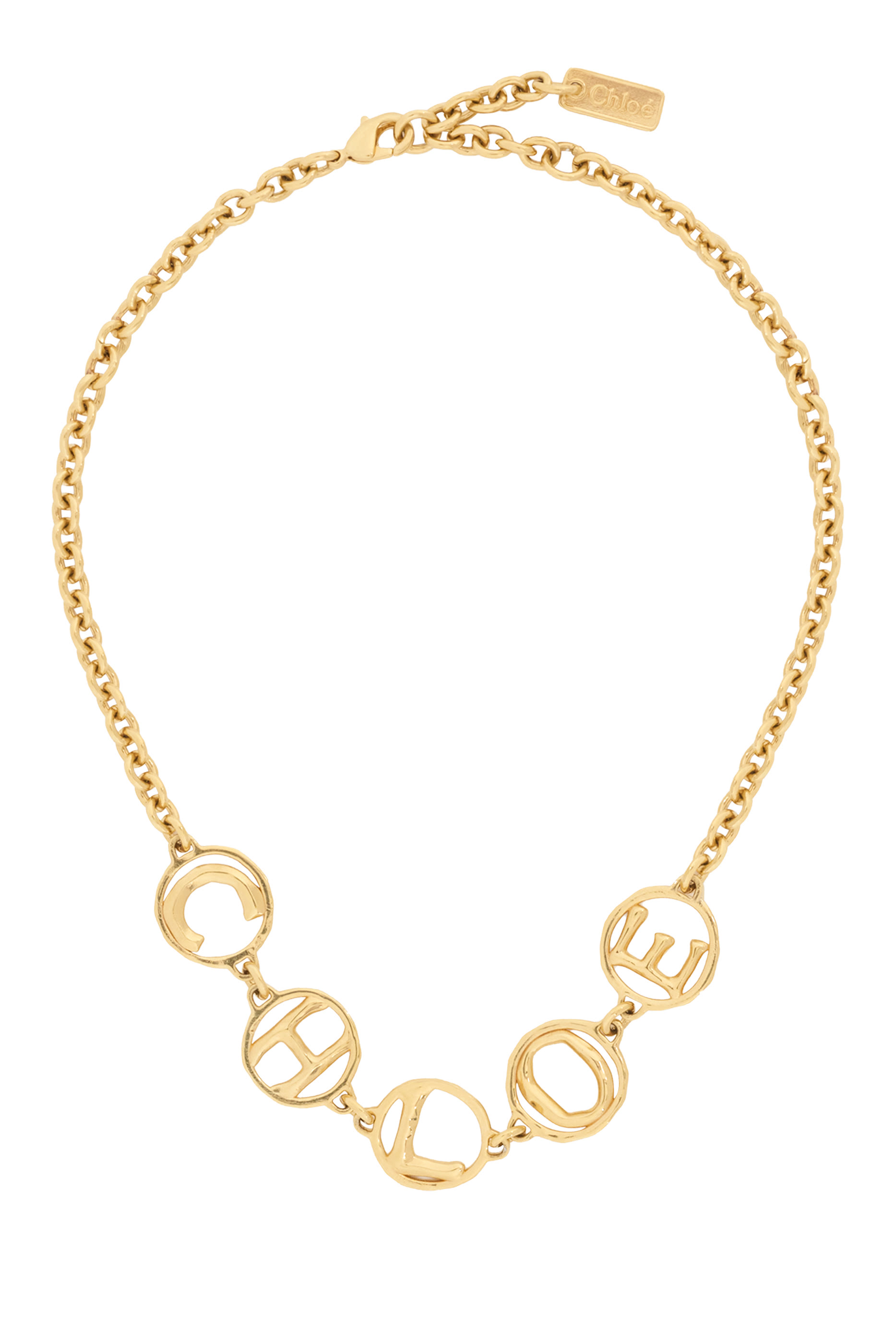 Script Choker Necklace