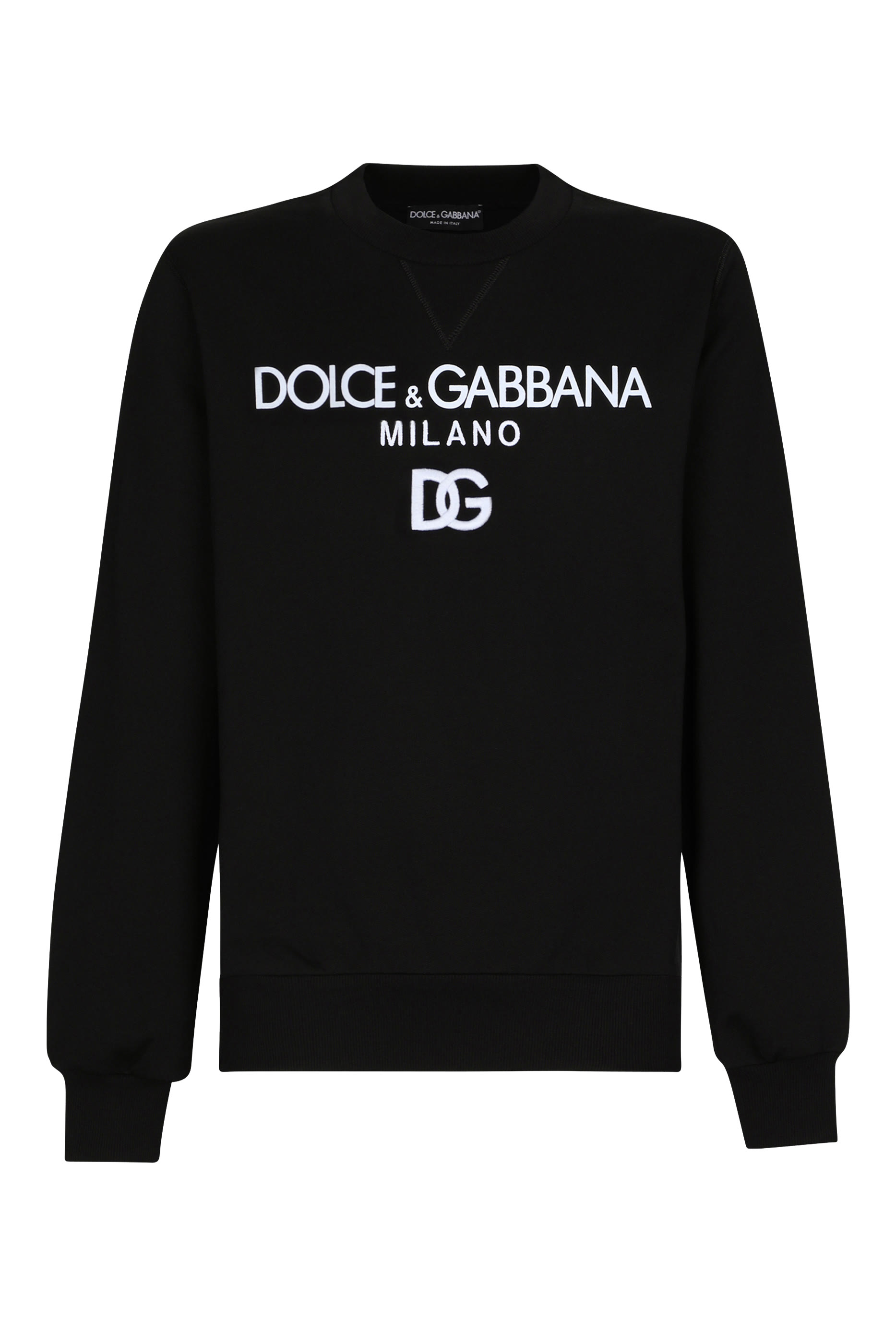  Jersey Sweatshirt with DG Embroidery