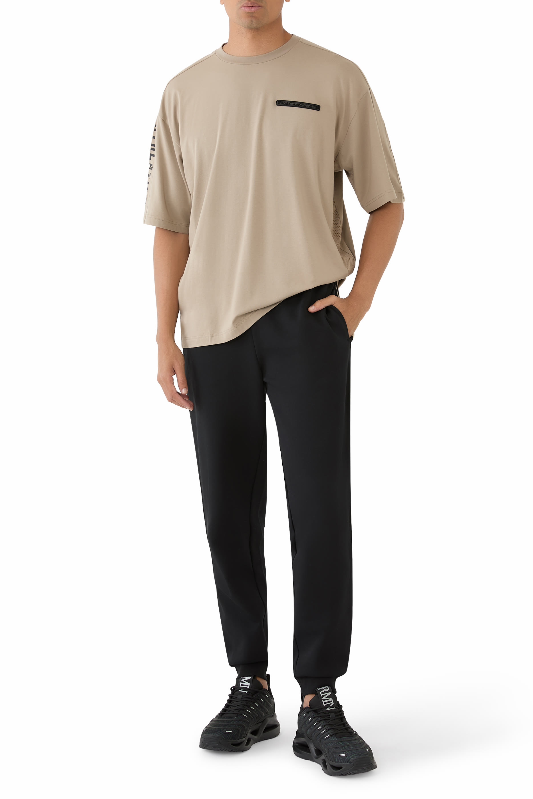 EA7 Logo Tape T-Shirt