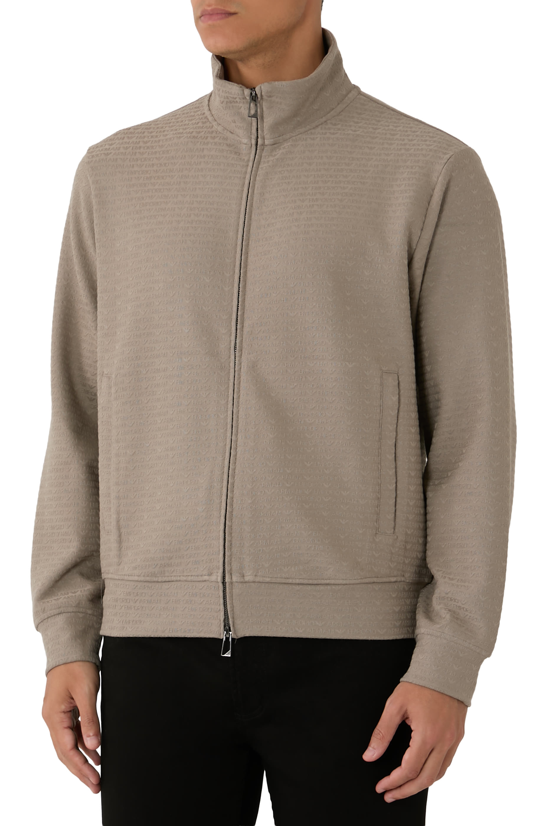 Logo Zip-Up Sweatshirt