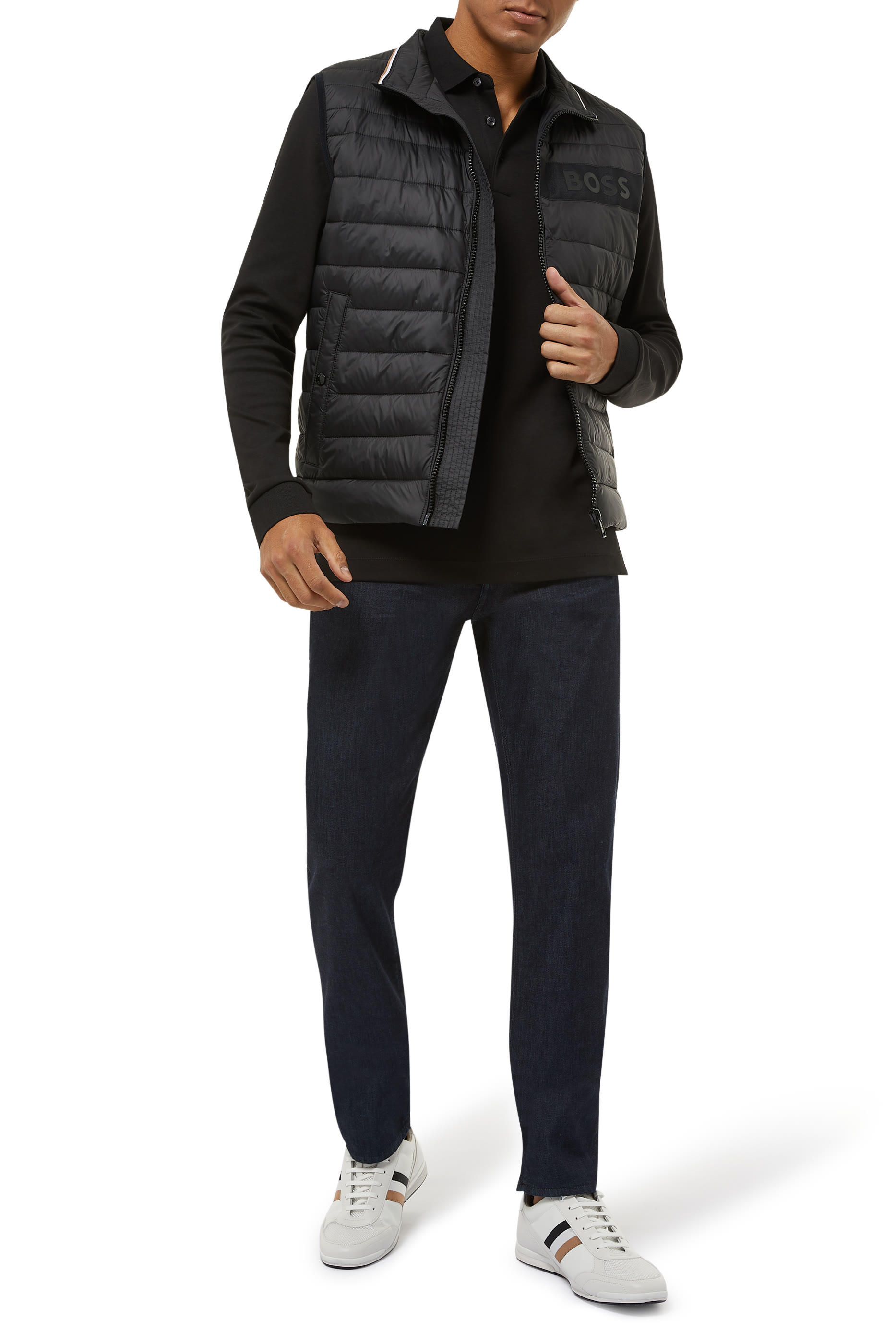 Organic-Cotton Polo Shirt With Embroidered Logo