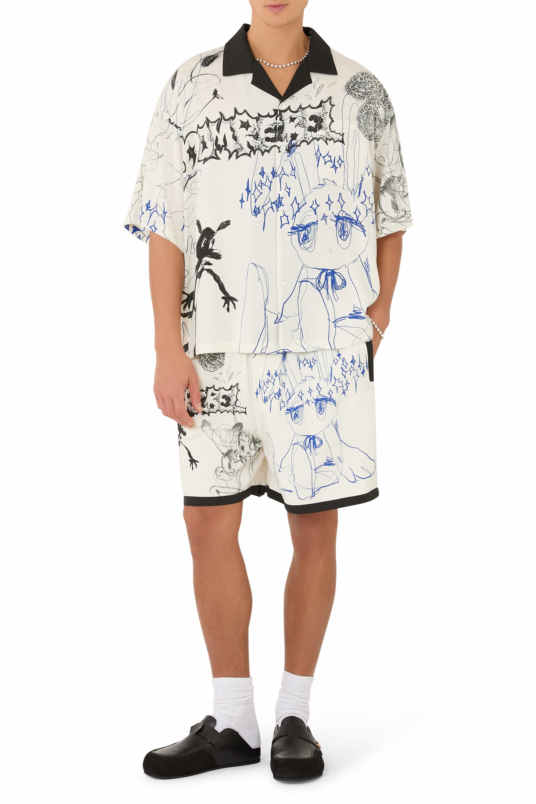 Sketchbook Printed Shorts