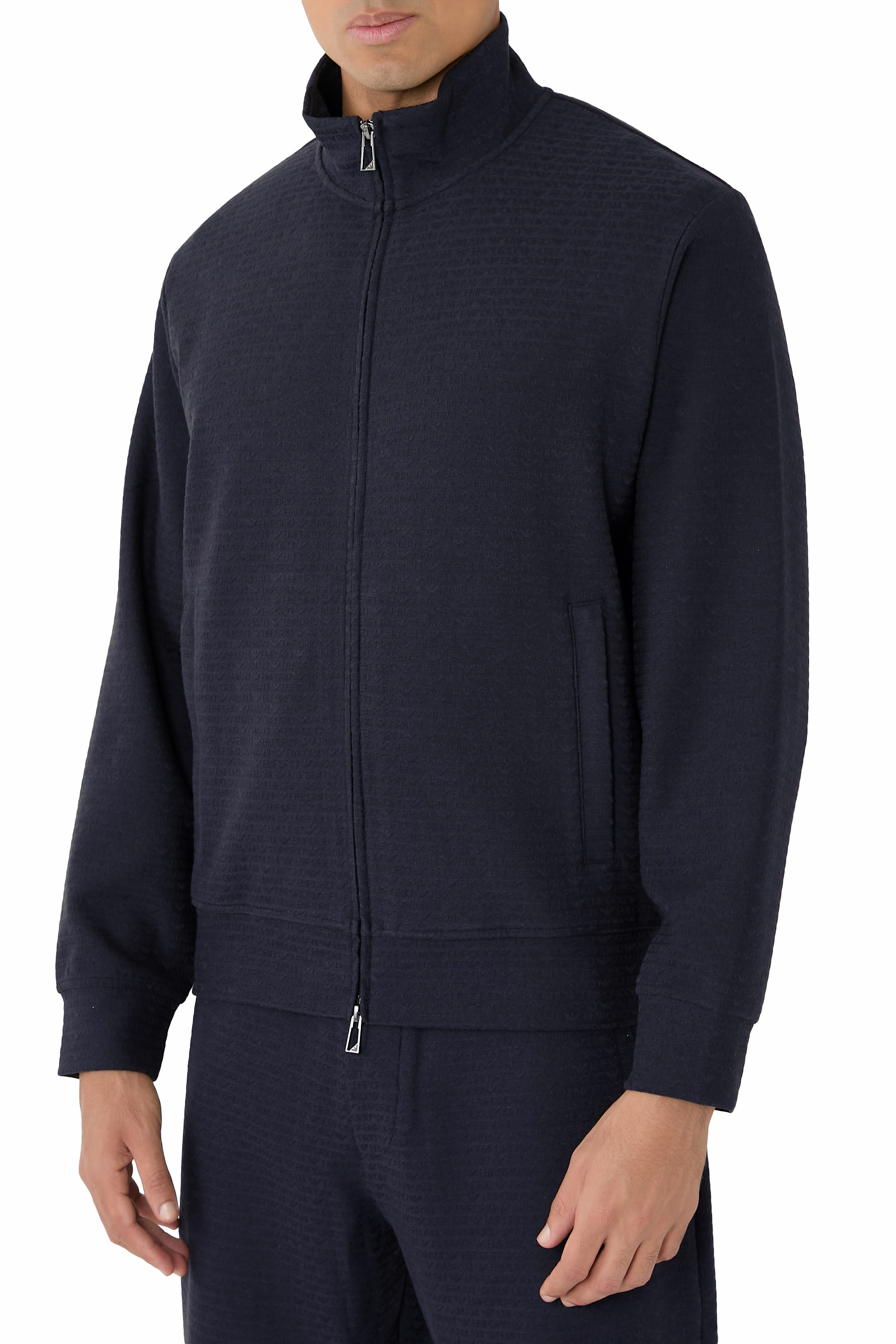 Logo Zip-Up Sweatshirt