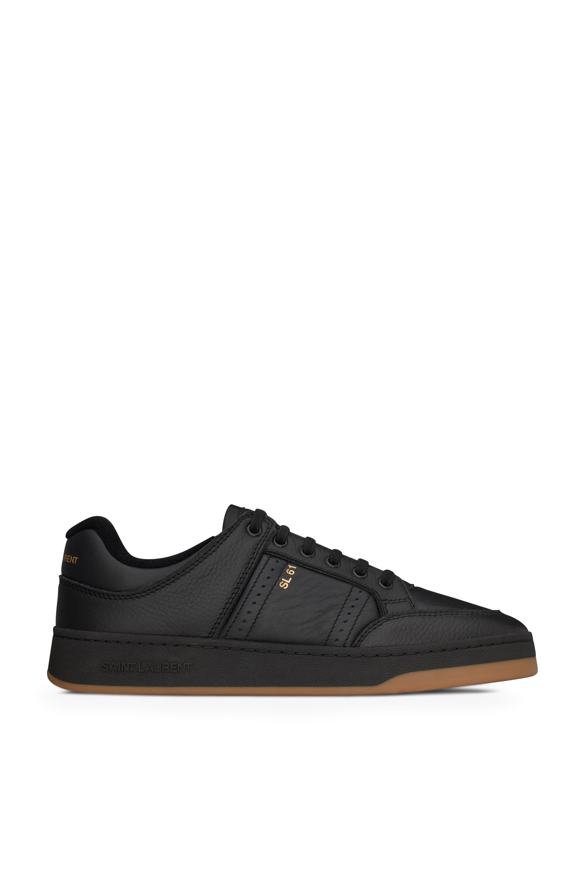 Sl/61 Low-Top Sneakers in Grained Leather