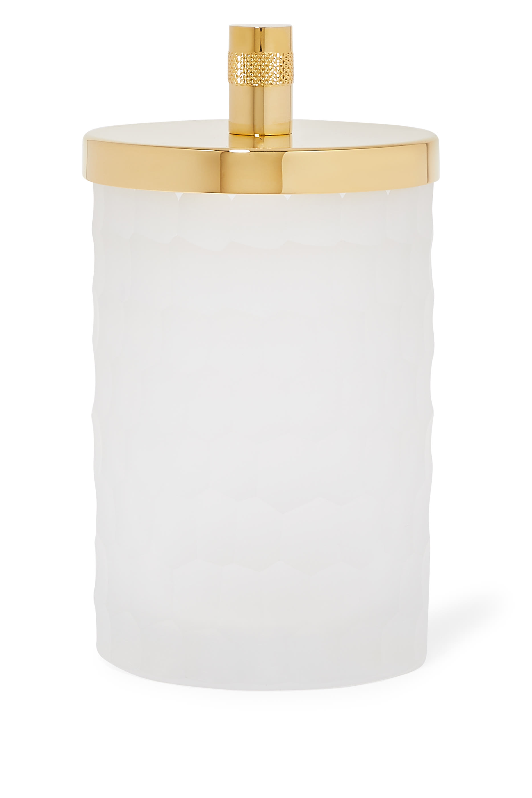 Honeycomb Cotton Jar