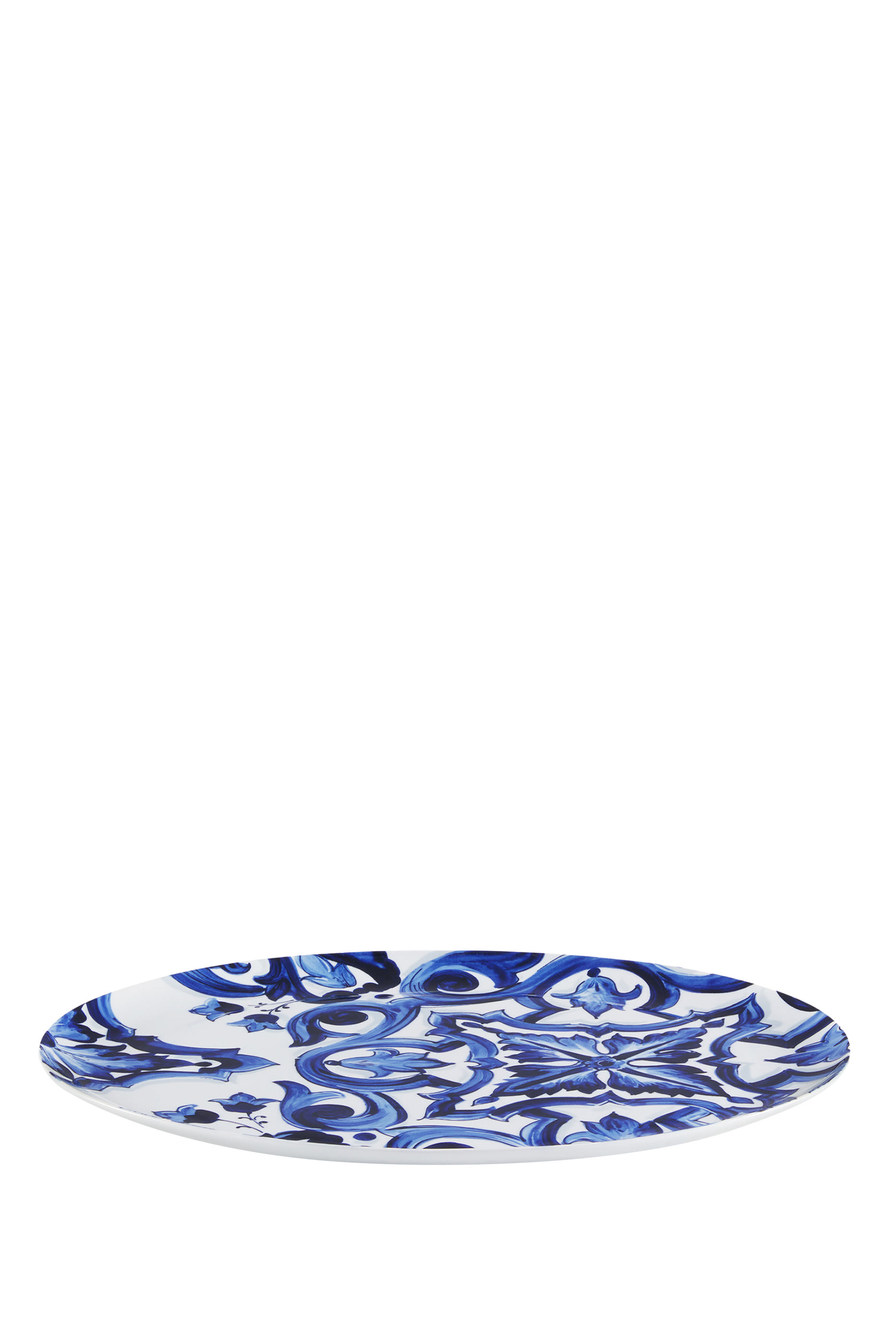 Blu Mediterraneo Fiore Medium Oval Serving Plate