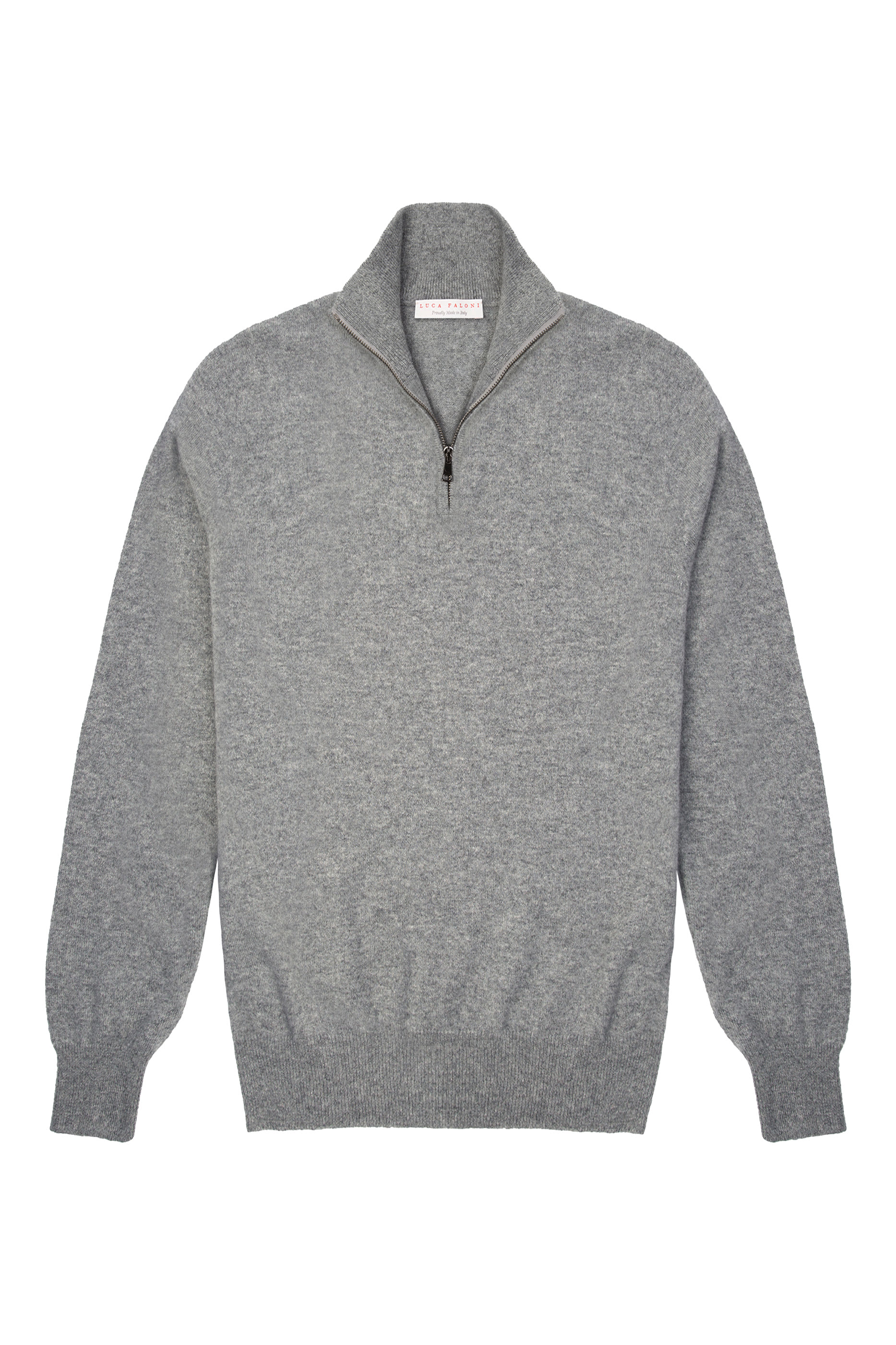 Cashmere Zip-Up Jumper