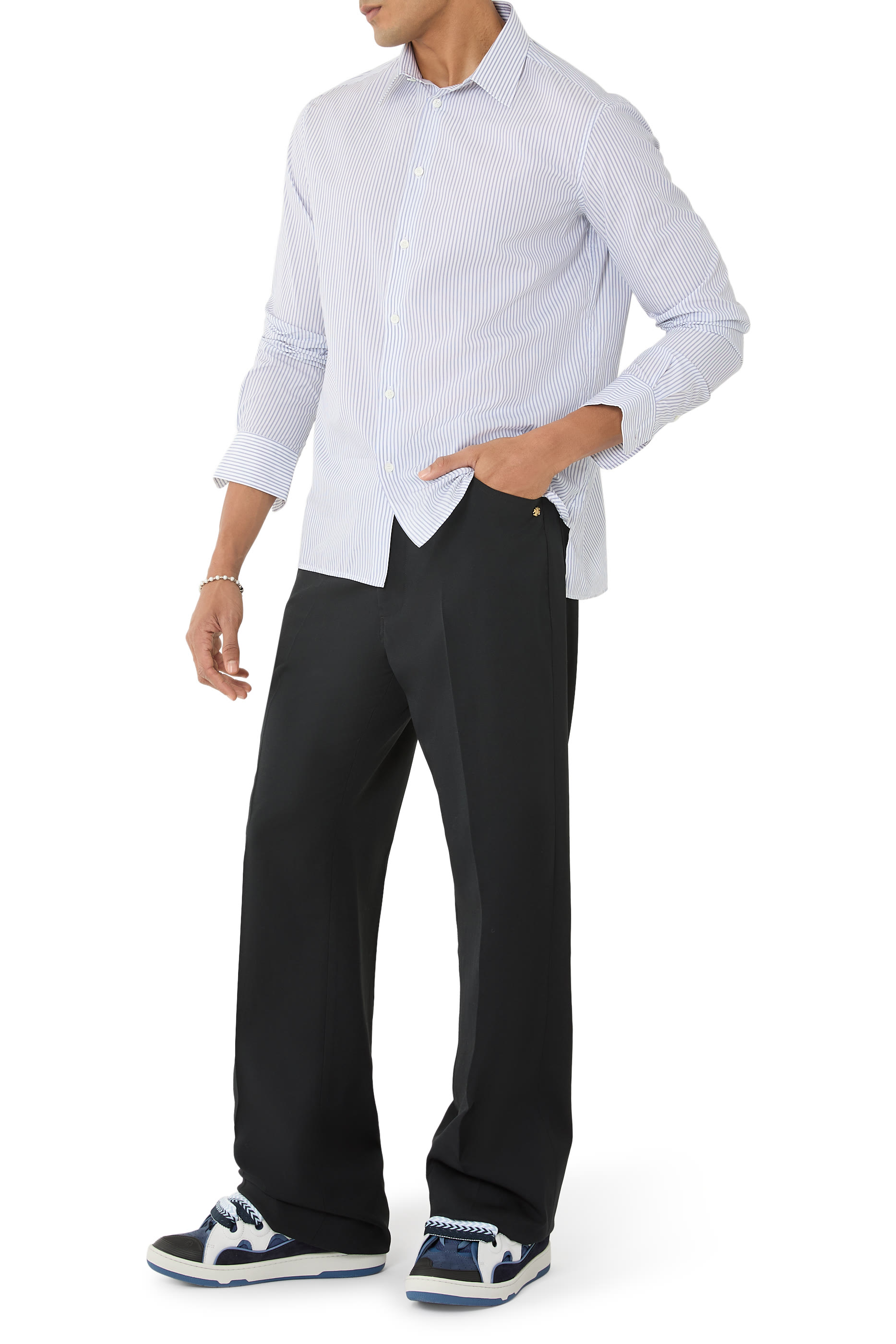 Curb Leather Sneakers