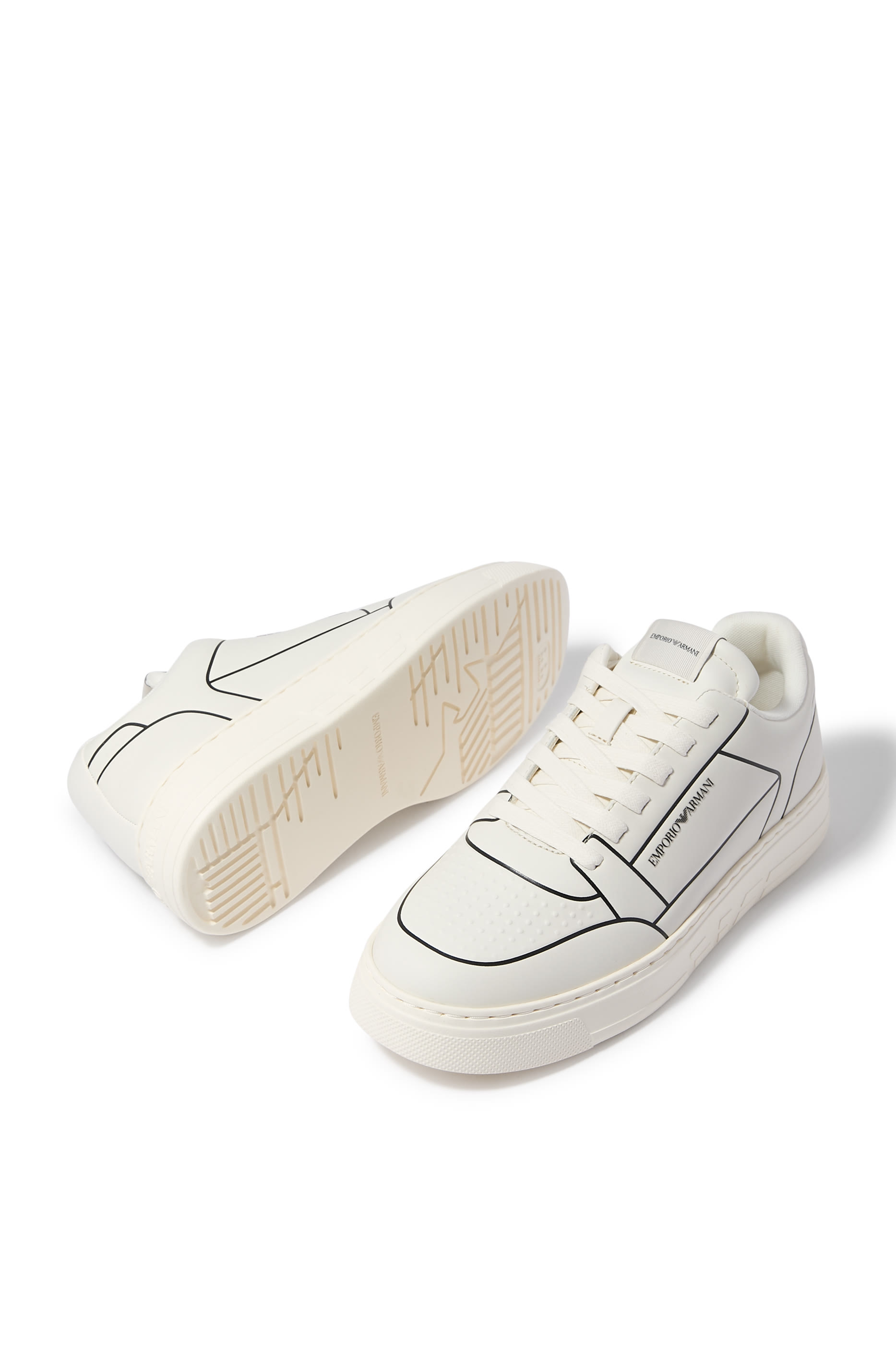  Logo Lace Up Sneakers 