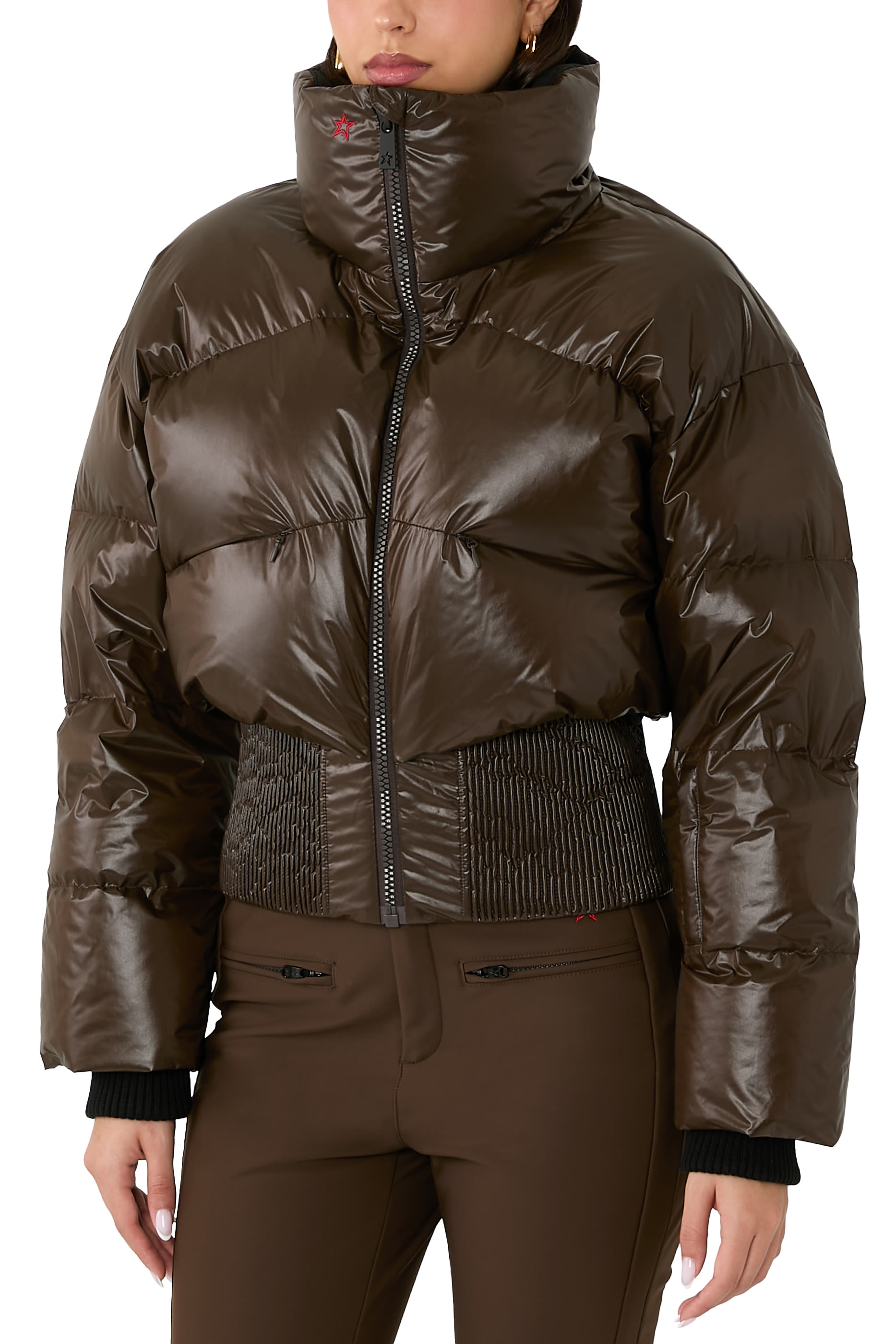 Aureta Down Bomber Jacket