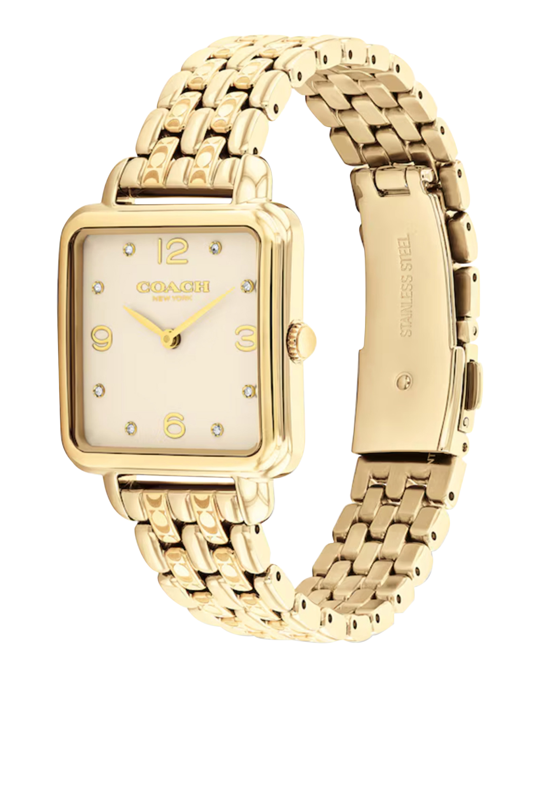 Cass Stainless Steel Bracelet Watch