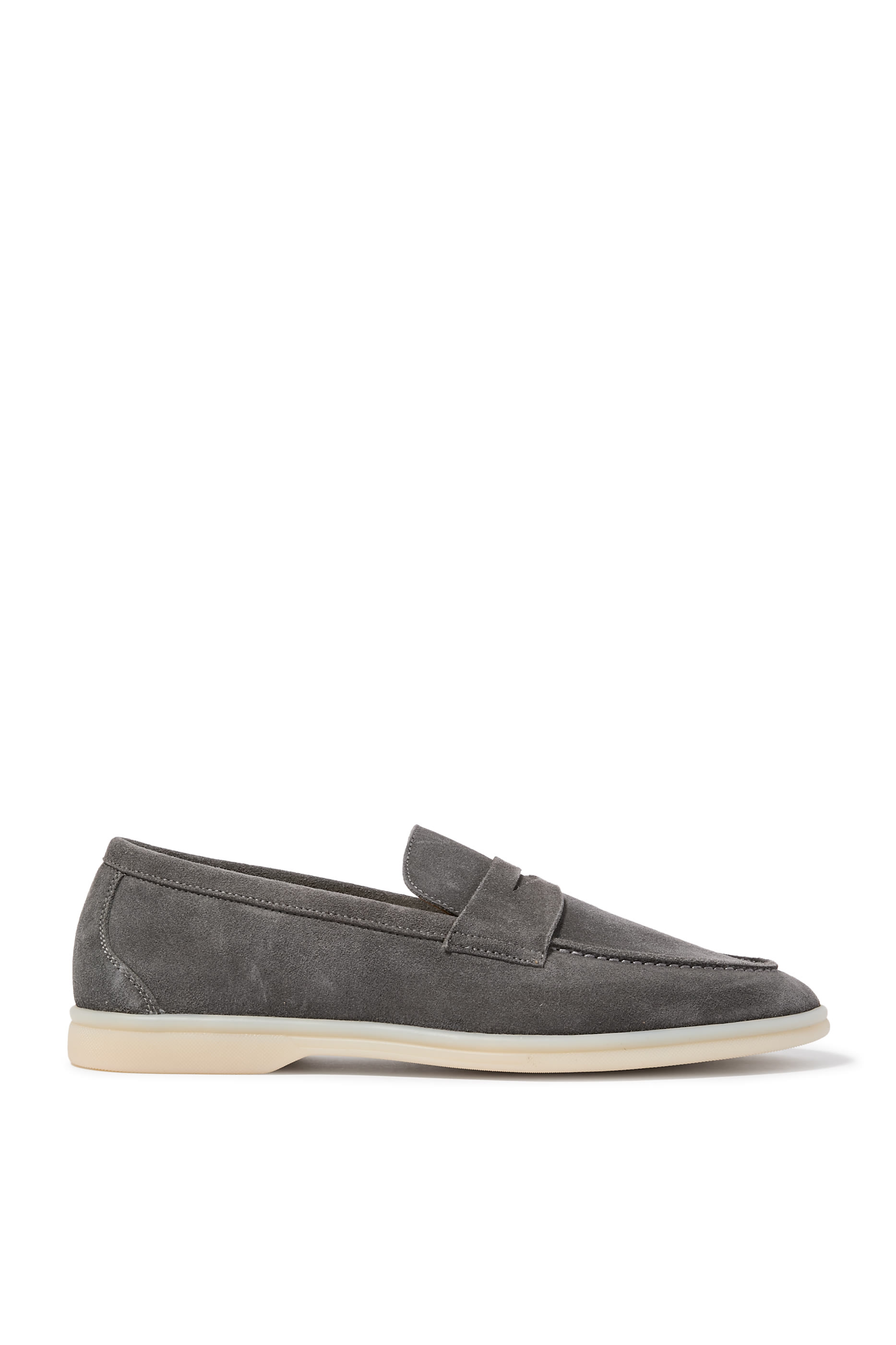 Luciana Grey Suede Sneakers
