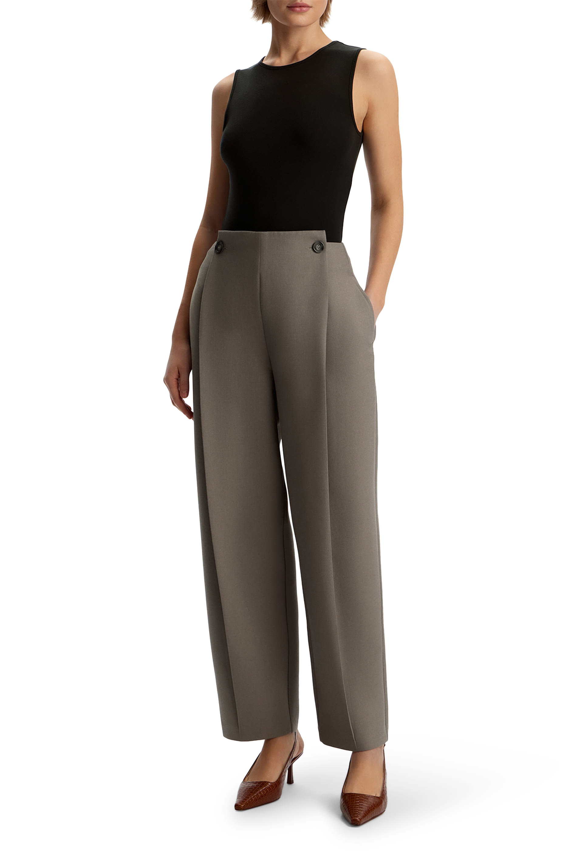  Button-Waist Trousers 