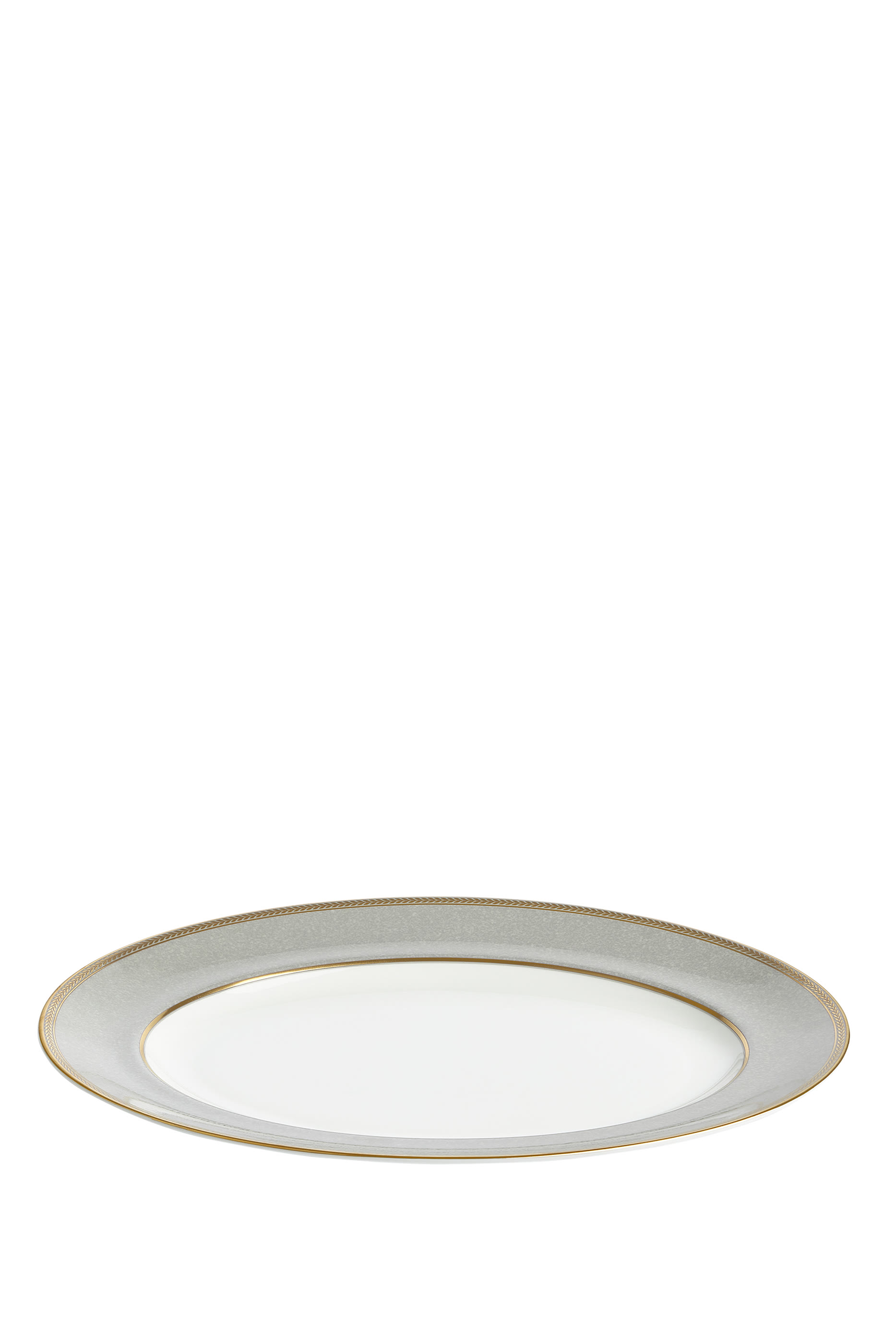 Renaissance Grey Oval Platter