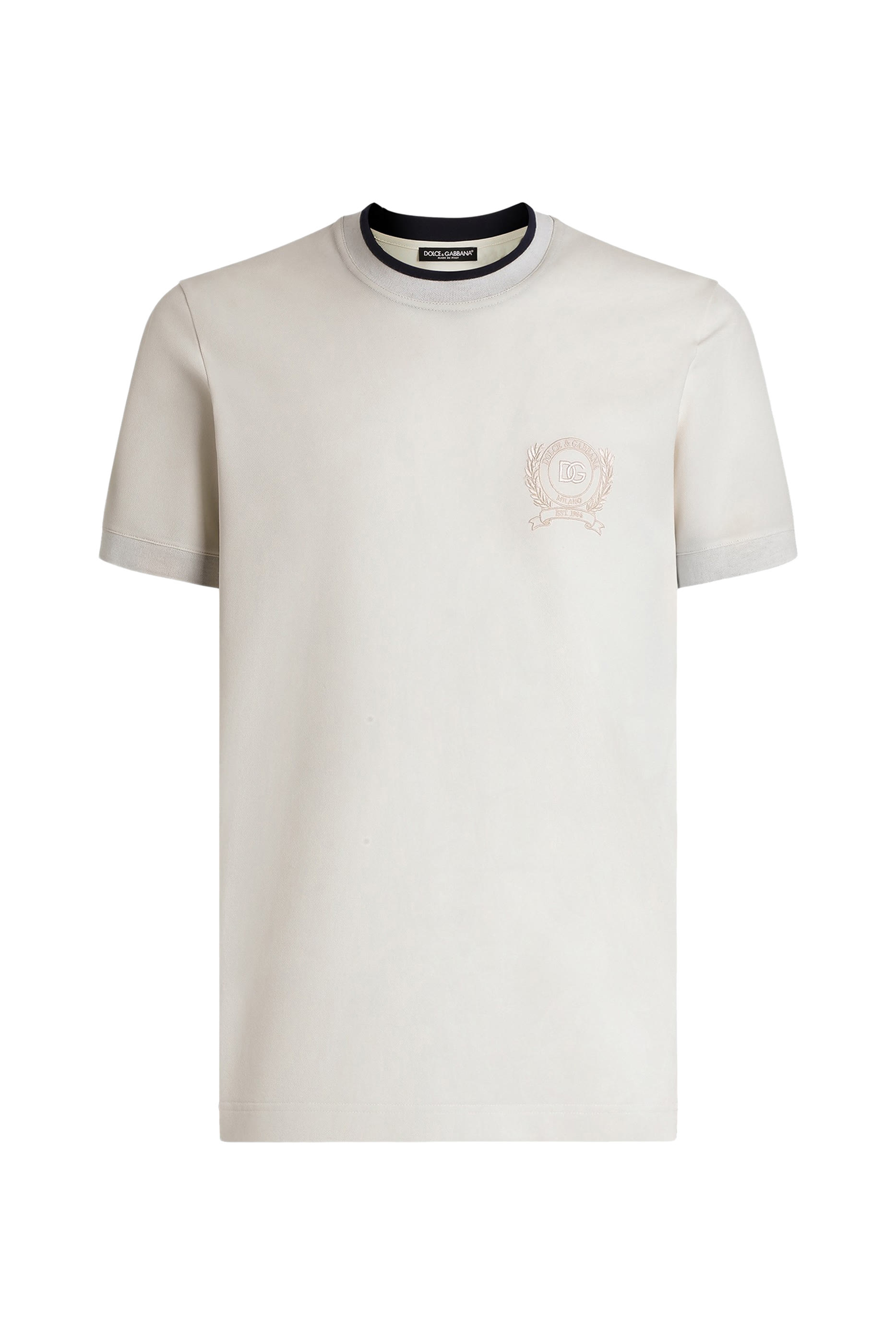 DG Logo Embroidery Technical Pique T-Shirt