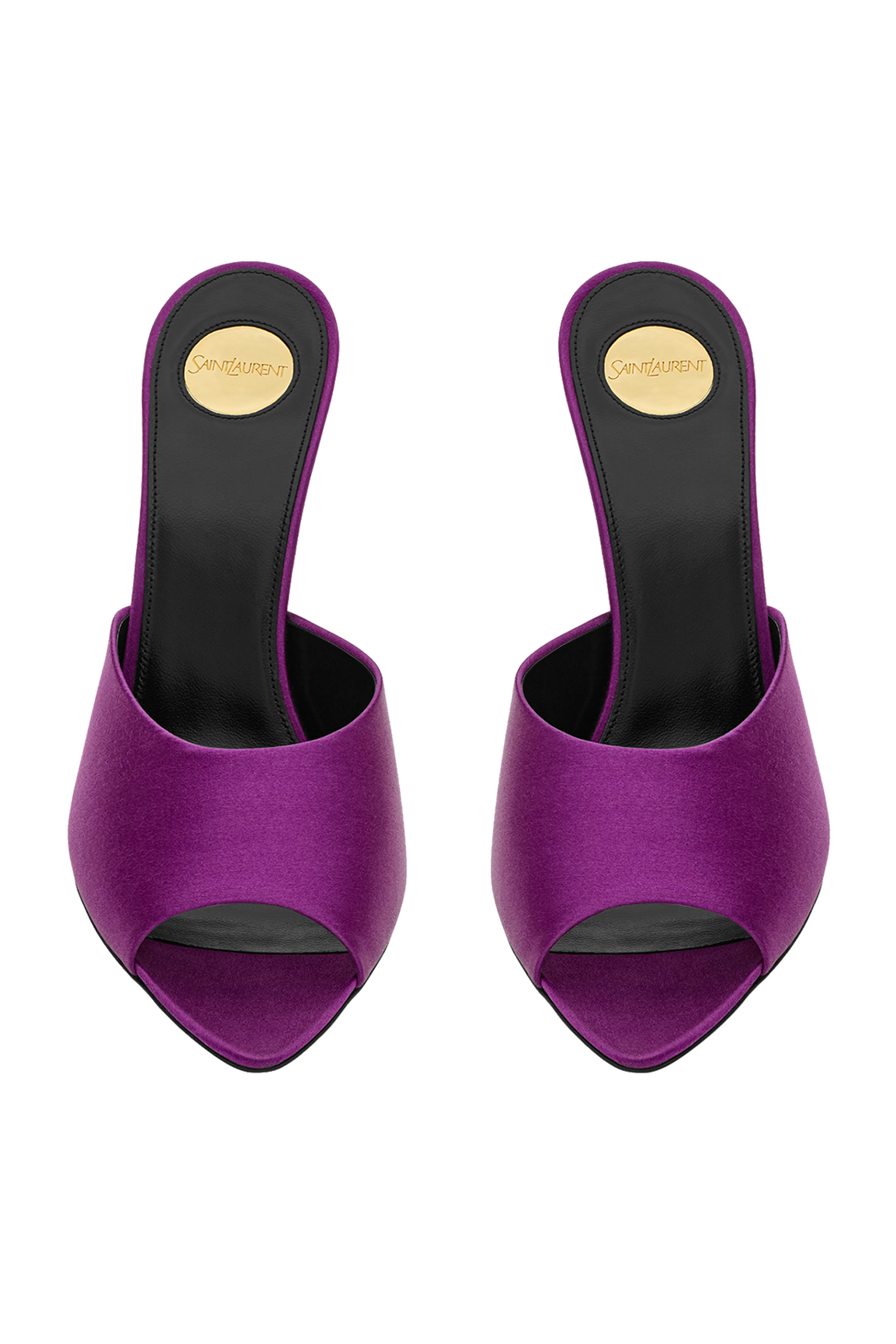 Goldie 110 Satin Mules