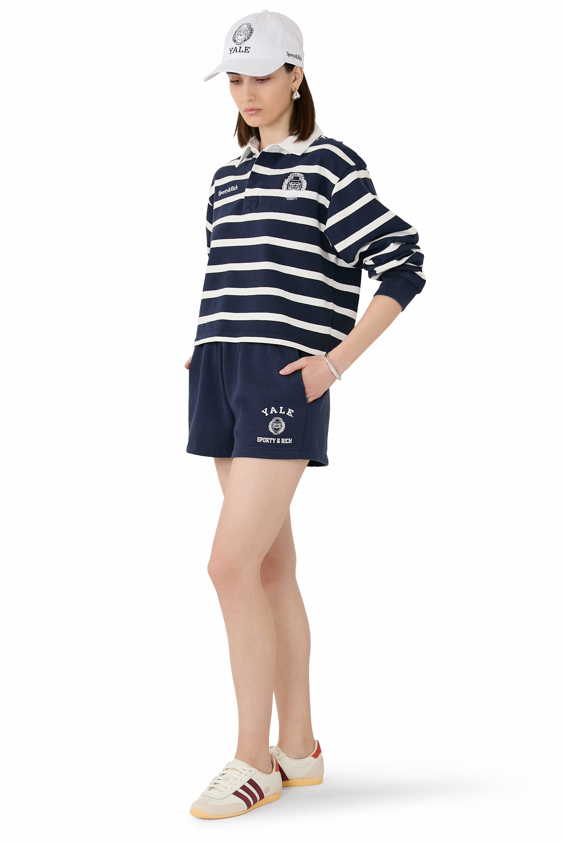 Veritas Logo-Print Shorts